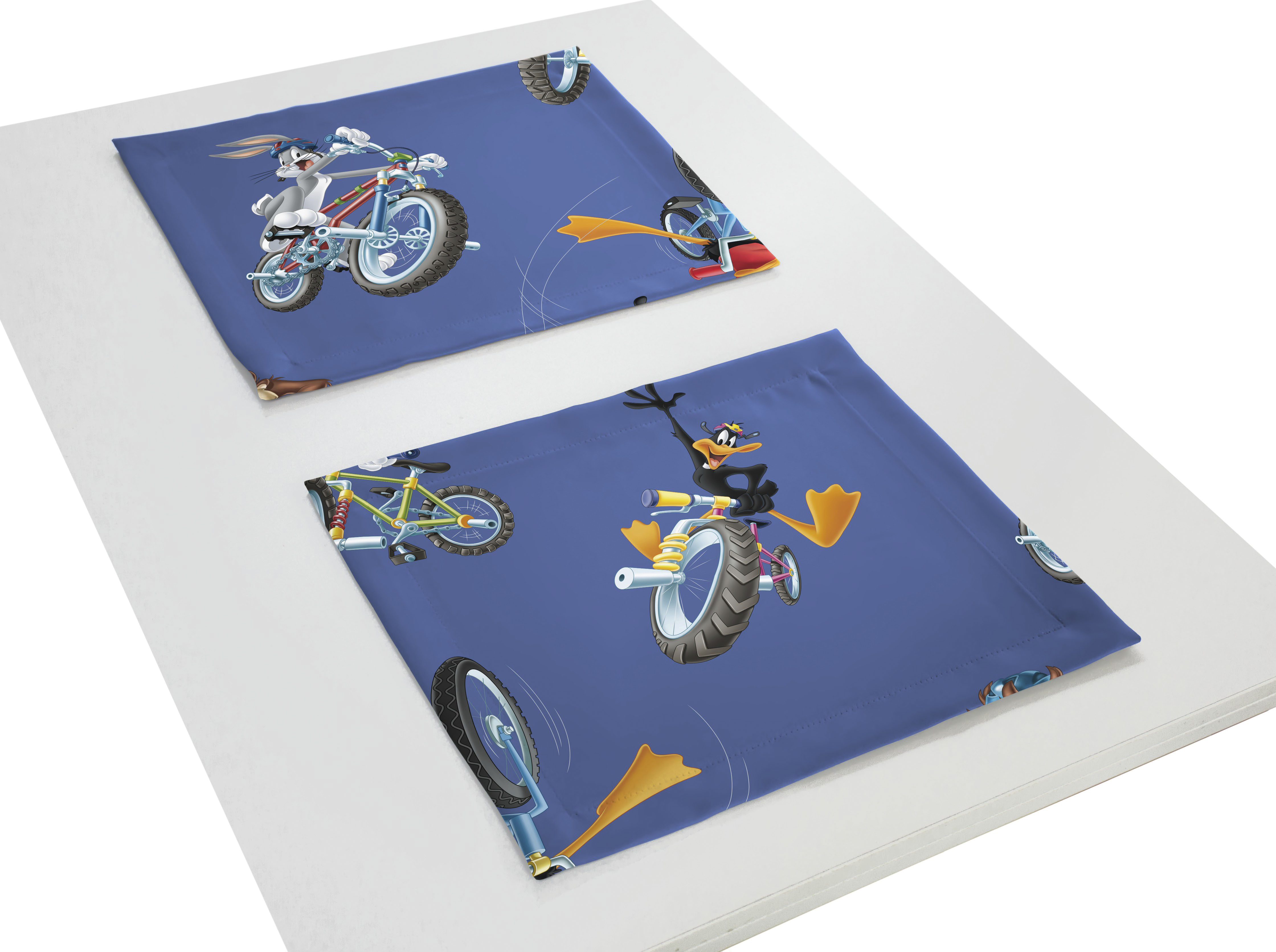 Platzset WIRTH, B:50cm L:40cm, blau, Platzsets, "Looney", Warner Bros.