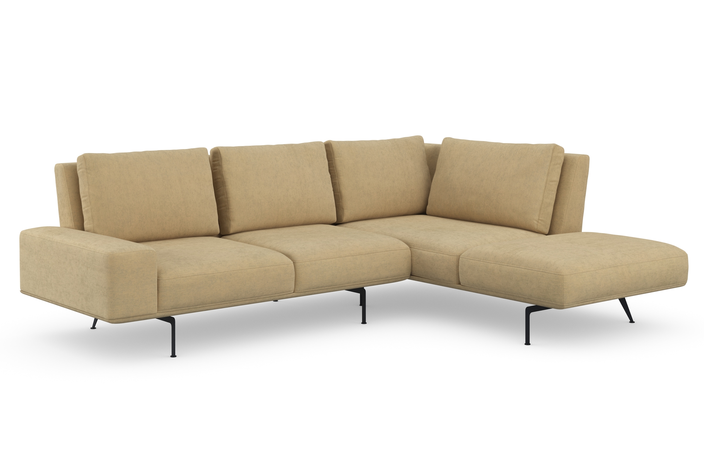 machalke® Ecksofa »L-Form«, mit hoher Bodenfreiheit