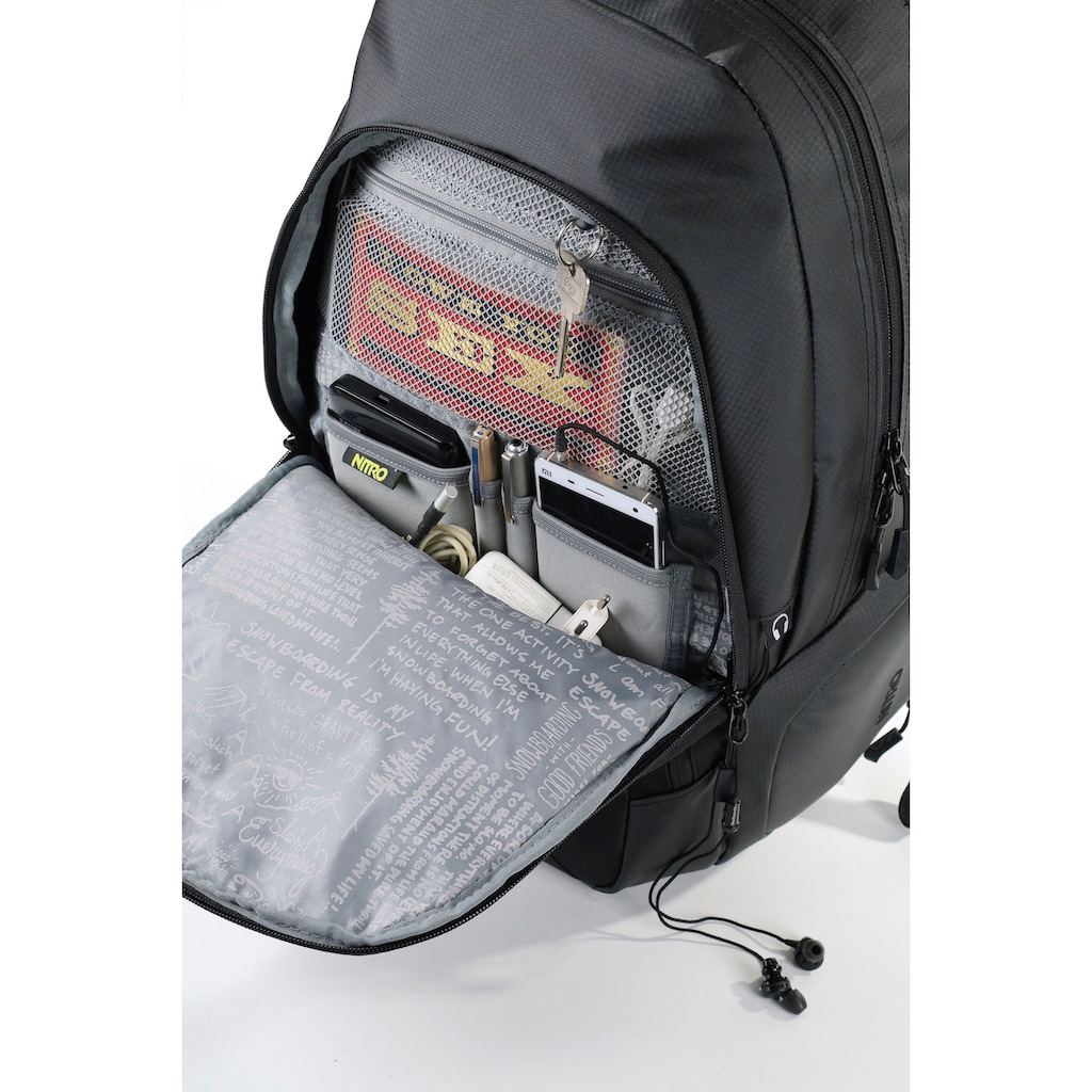 NITRO Schulrucksack »Stash 29«, Alltagsrucksack, Rucksack für Freizeit, Schule, Arbeit und Reise