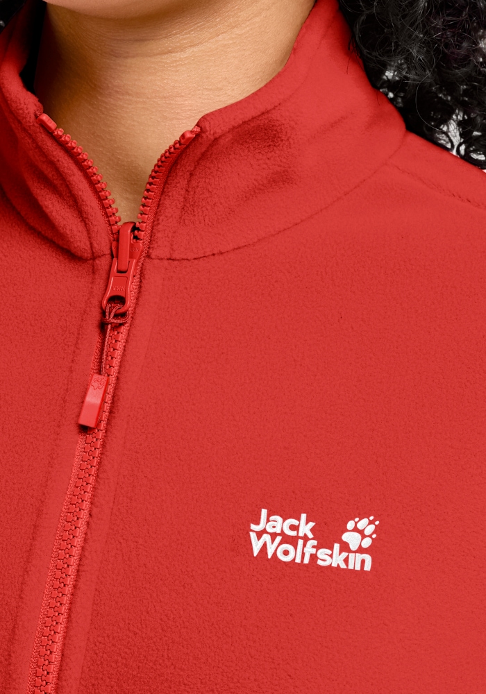 Jack Wolfskin Fleecejacke »TAUNUS 100 FZ W« winddicht, wasserabweisend, mit durchgehendem Reißverschluss, wärmend
