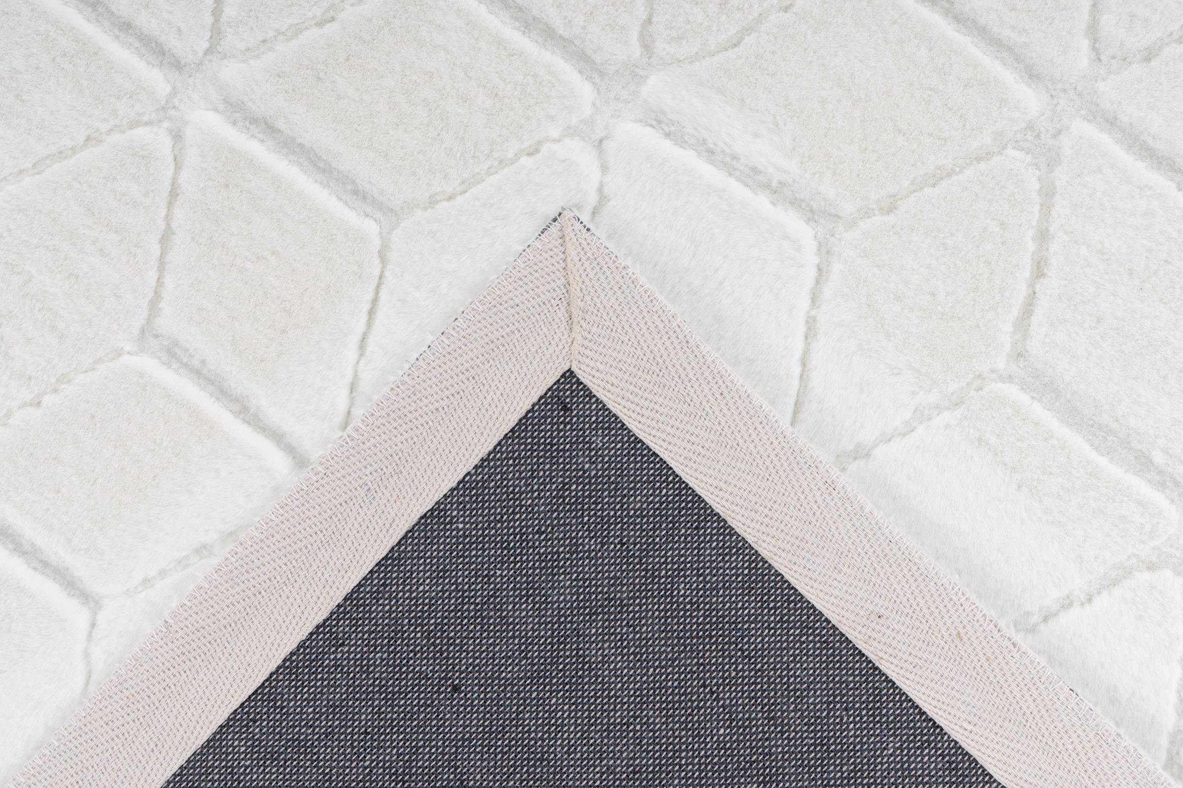 me gusta Teppich »Vivica 100«, rechteckig, 20 mm Höhe, besonders weich durch Microfaser, Wohnzimmer