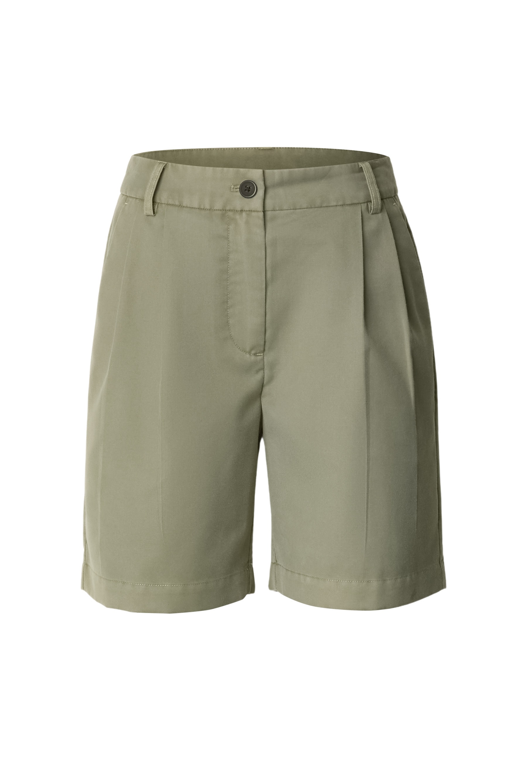 URBAN CLASSICS Shorts "Urban Classics Ladies Pleated Bermuda Shorts"