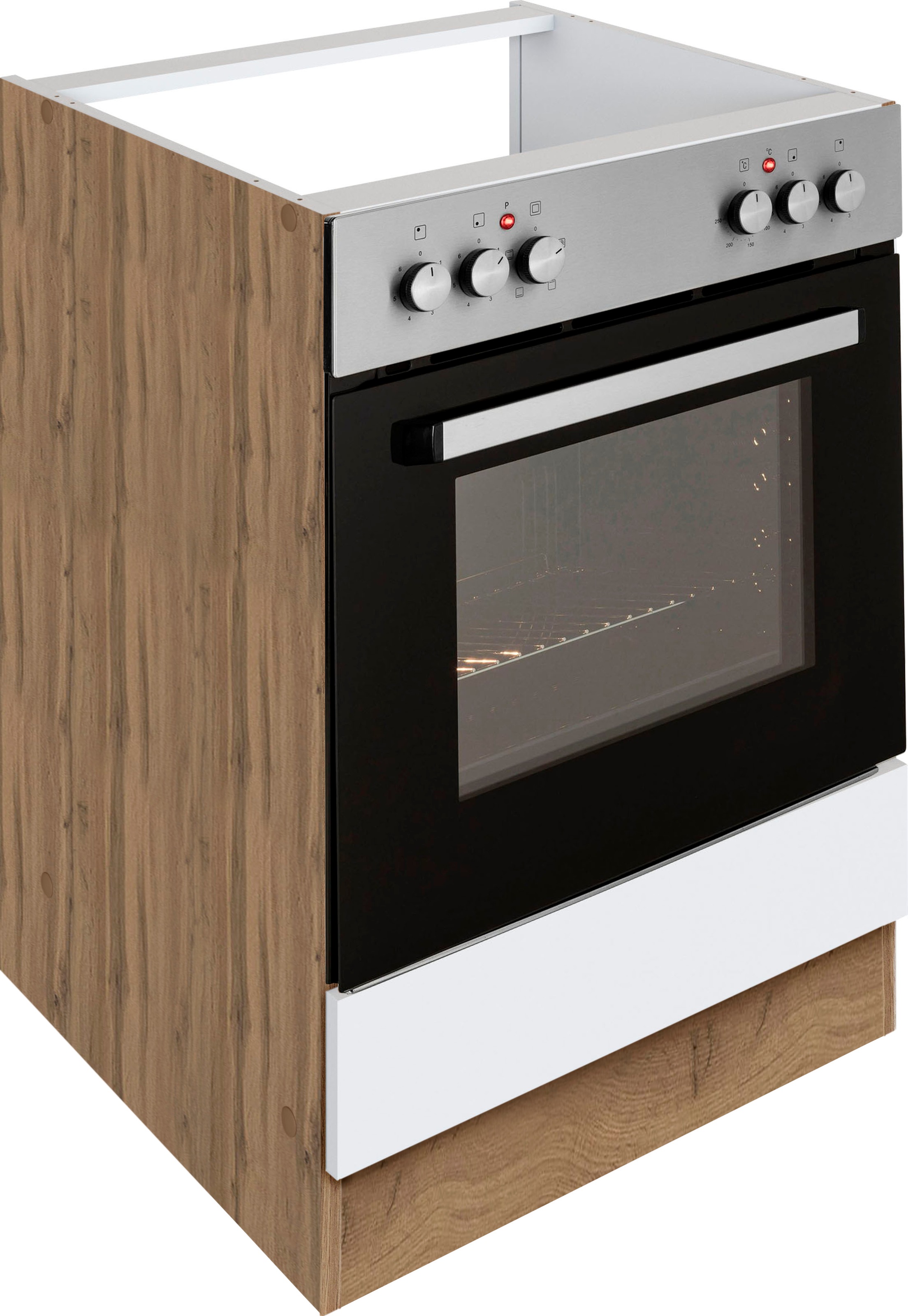 KOCHSTATION Herdumbauschrank »KS-Luhe«, 60 cm breit