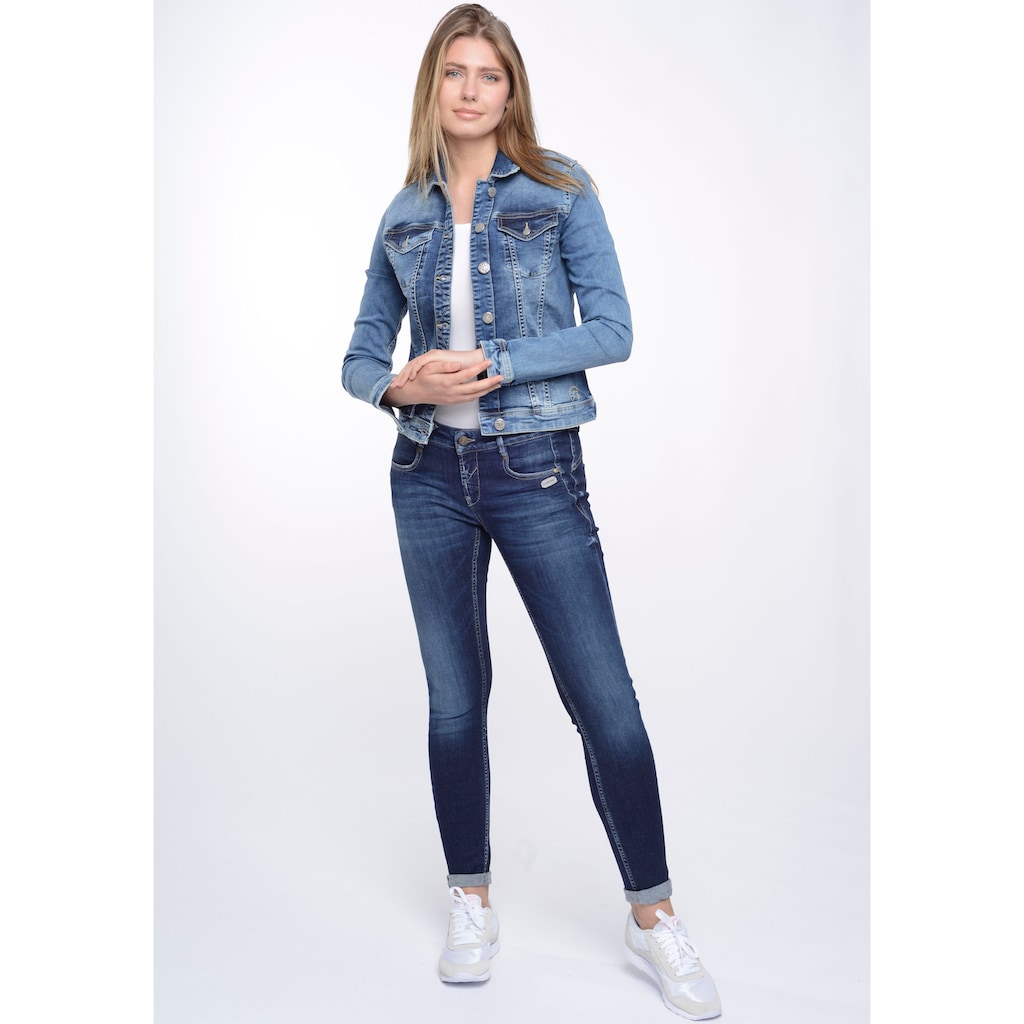 GANG Jeansjacke »94MIRA«, mit den typischen Trucker Details