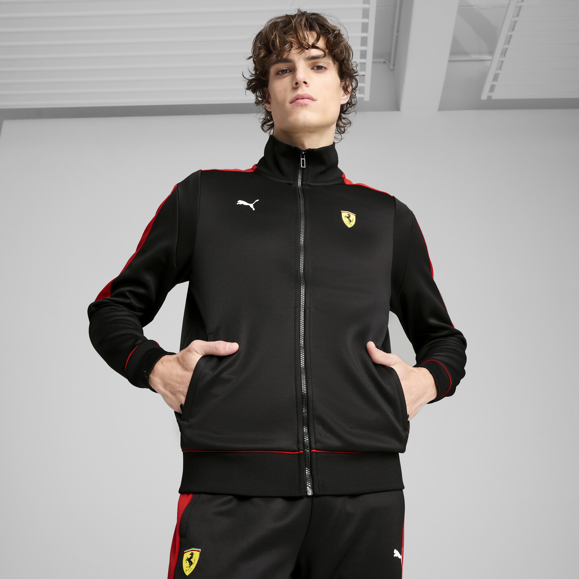 PUMA Sweatjacke »Scuderia Ferrari HP Race MT7 Jacke Herren«