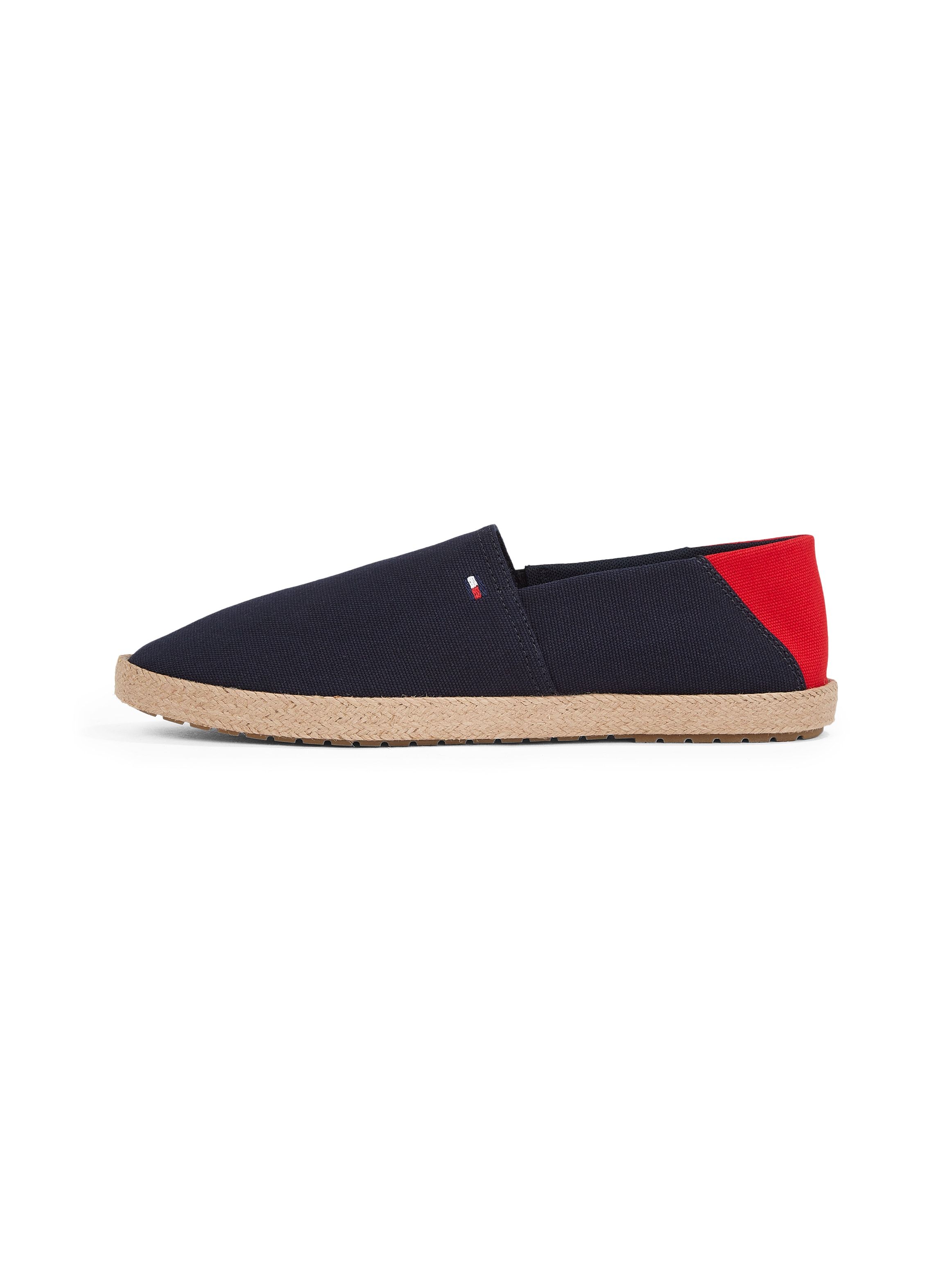 Tommy Hilfiger Slipper "HILFIGER ESPADRILLE CORE TEXTILE", Schlupfschuh, Es günstig online kaufen