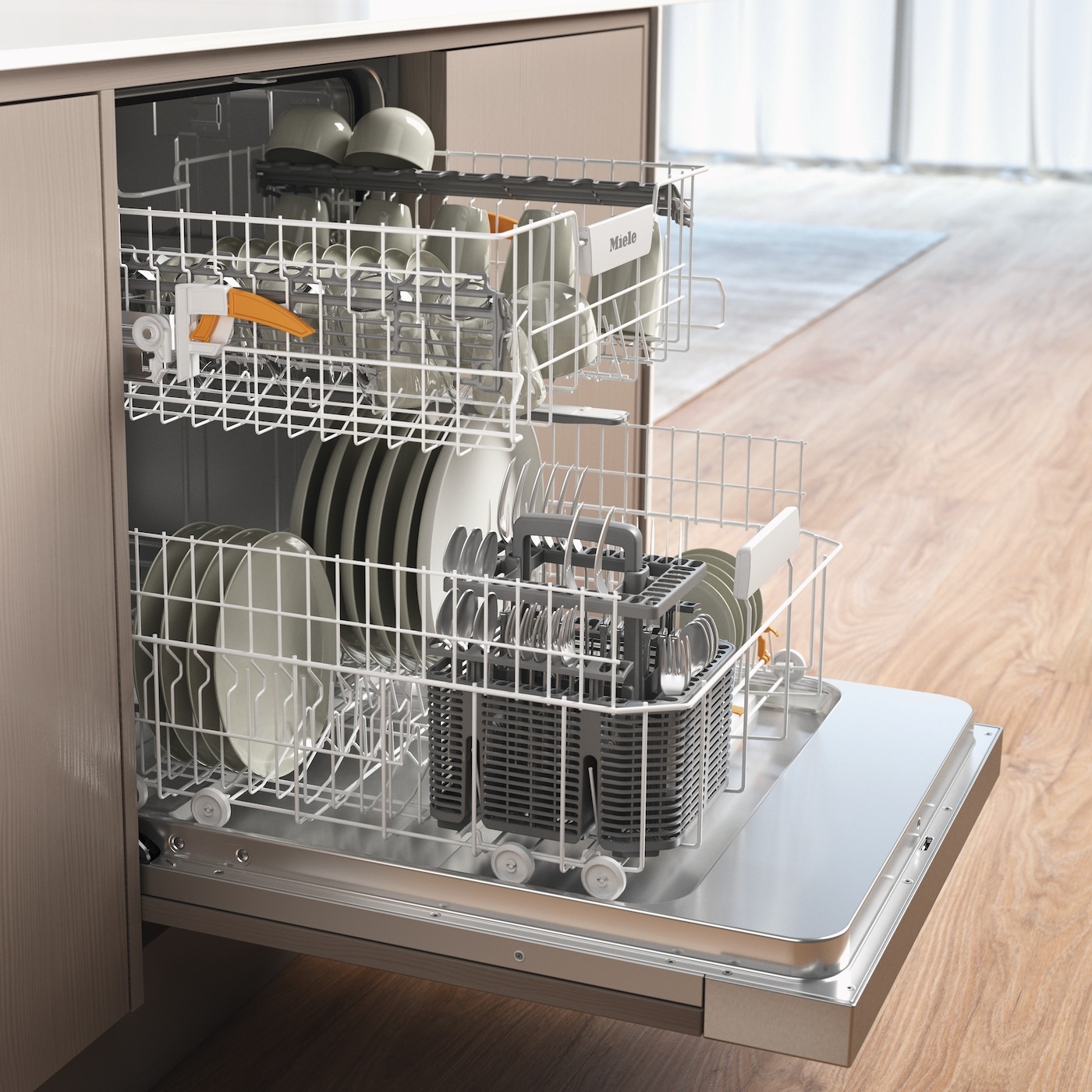 Miele teilintegrierbarer Geschirrspüler "G 5811 i Active Plus" 13 Maßgedeck günstig online kaufen
