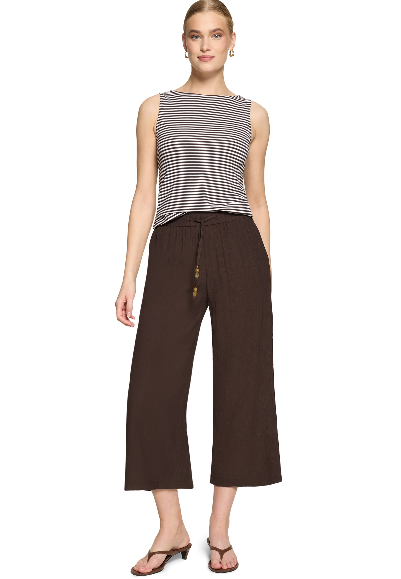 Zero Tanktop »Damen Shirt mit U-Boot-Ausschnitt« Material