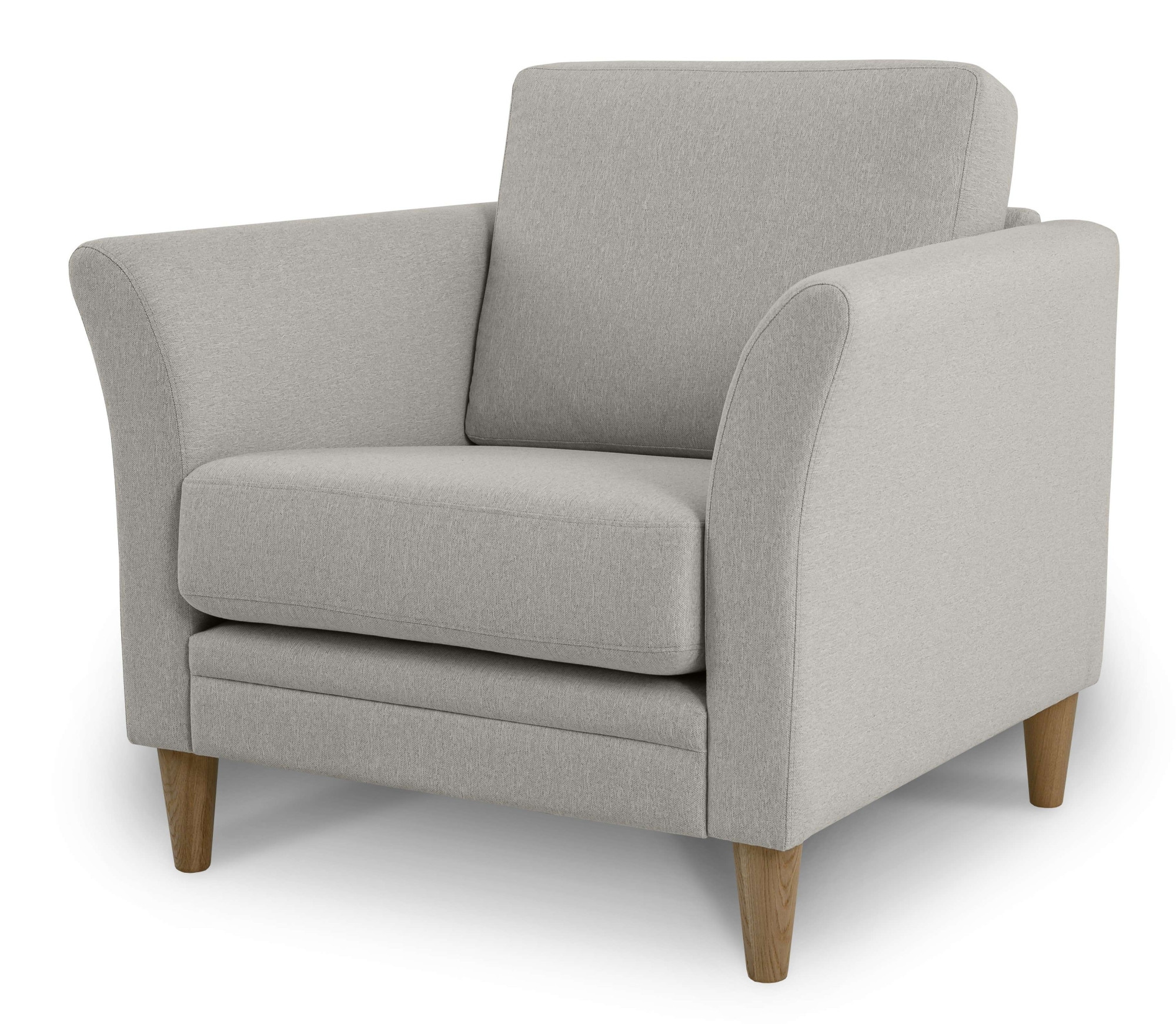 Home affaire Sessel »Arellano, Breite 93 cm« 1 Stk. tlg. klassisches Design, mit Massivholzfüßen, Webstoff fein