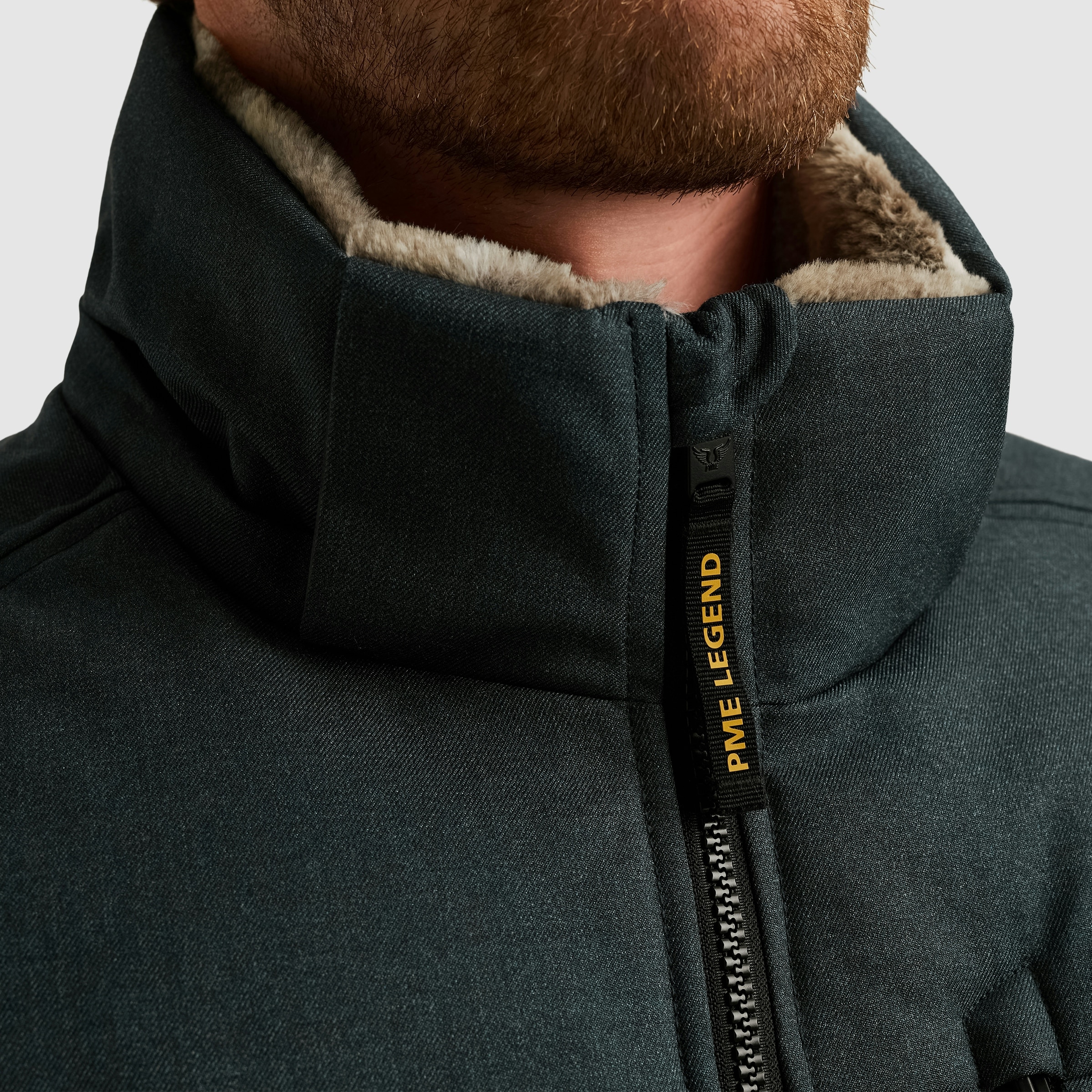 PME LEGEND Steppjacke »YETCRAFT«, mit Kapuze, Verschließbare Eingriff-, Brust- und Innentasche