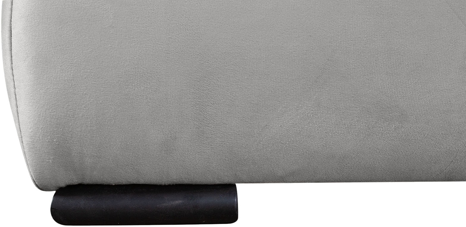 COLLECTION AB Schlafsofa »Chicago mit Bettfunktion, Schlafcouch«, inklusive Bettkasten, Cord-Samt Bezug, anthrazit