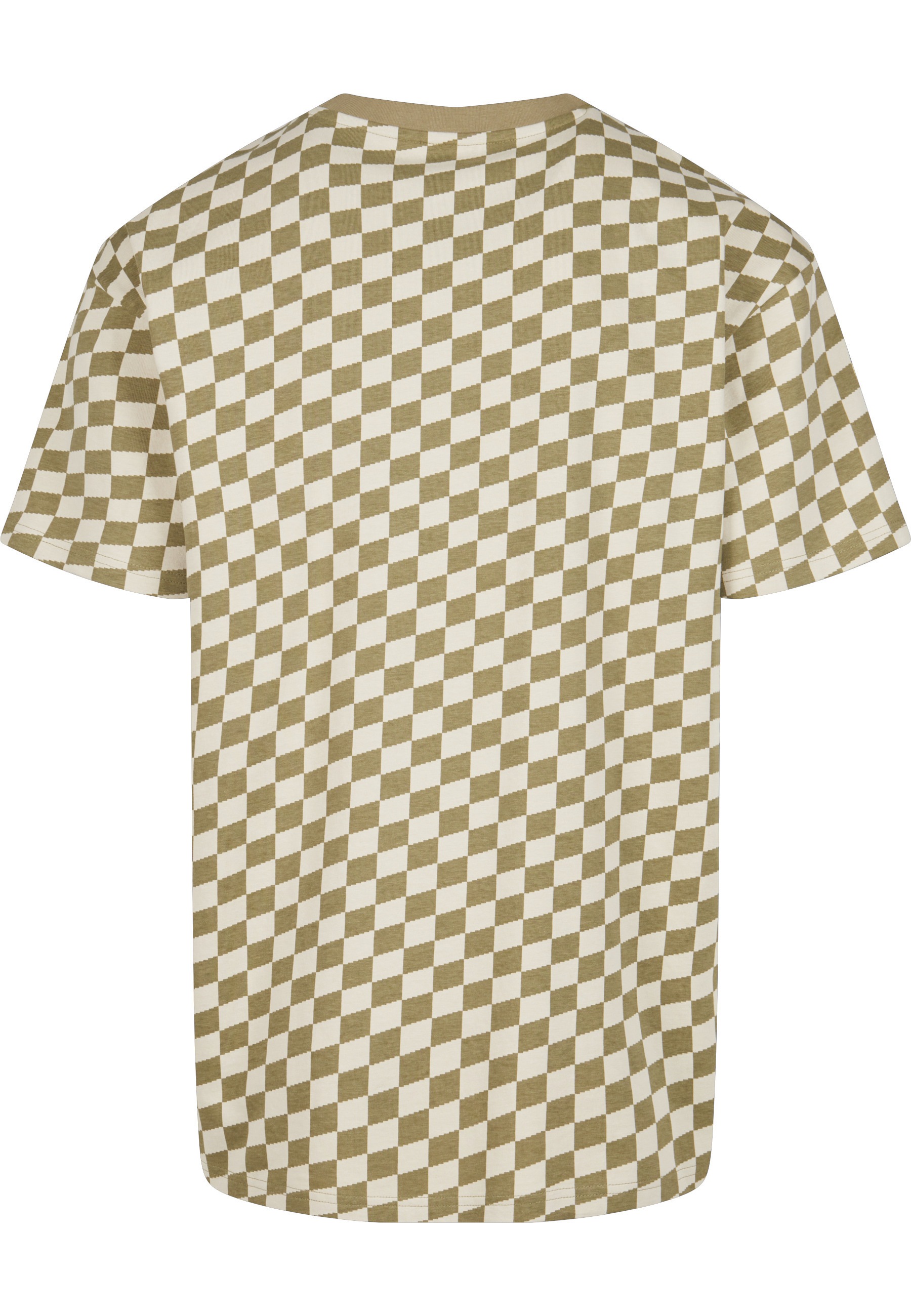 URBAN CLASSICS Kurzarmshirt »Urban Classics Herren Oversized Check Tee« 1 Stk.