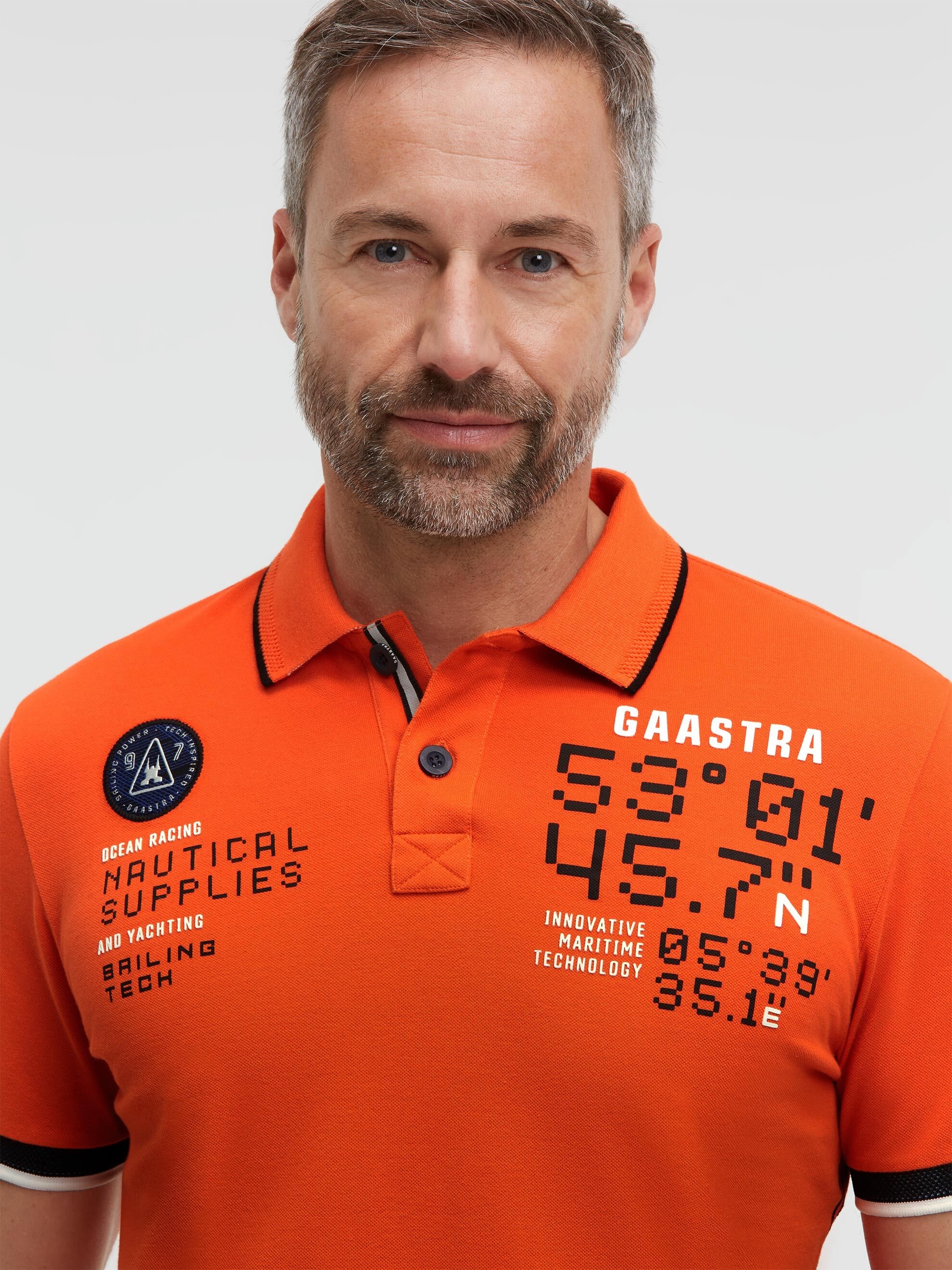 Gaastra Poloshirt mit Baumwolle