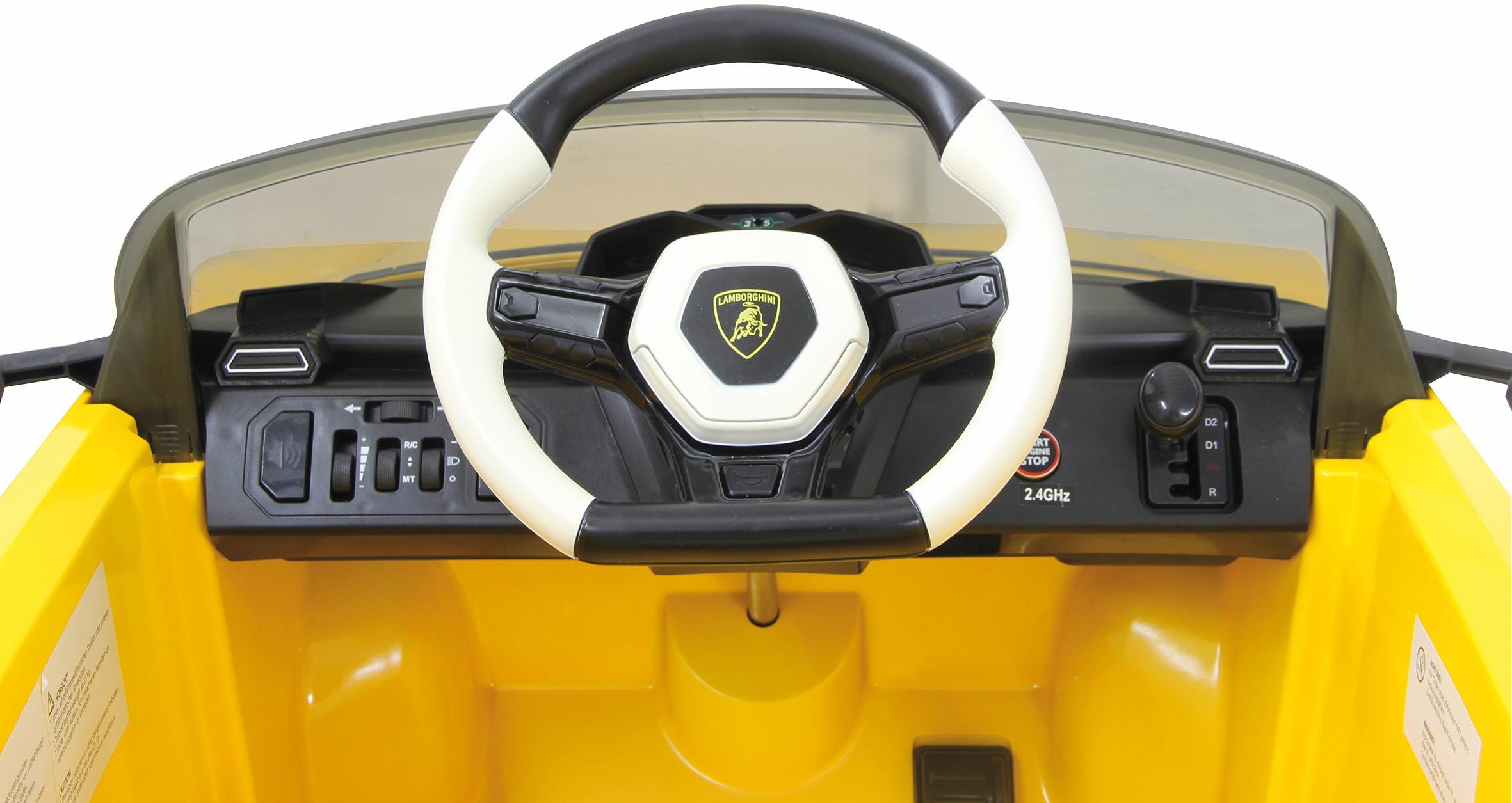 Jamara Elektro-Kinderauto »JAMARA KIDS Ride On Lamborghini Urus gelb 6V«, ab 3 Jahren, bis 30 kg, mit Fernsteuerung