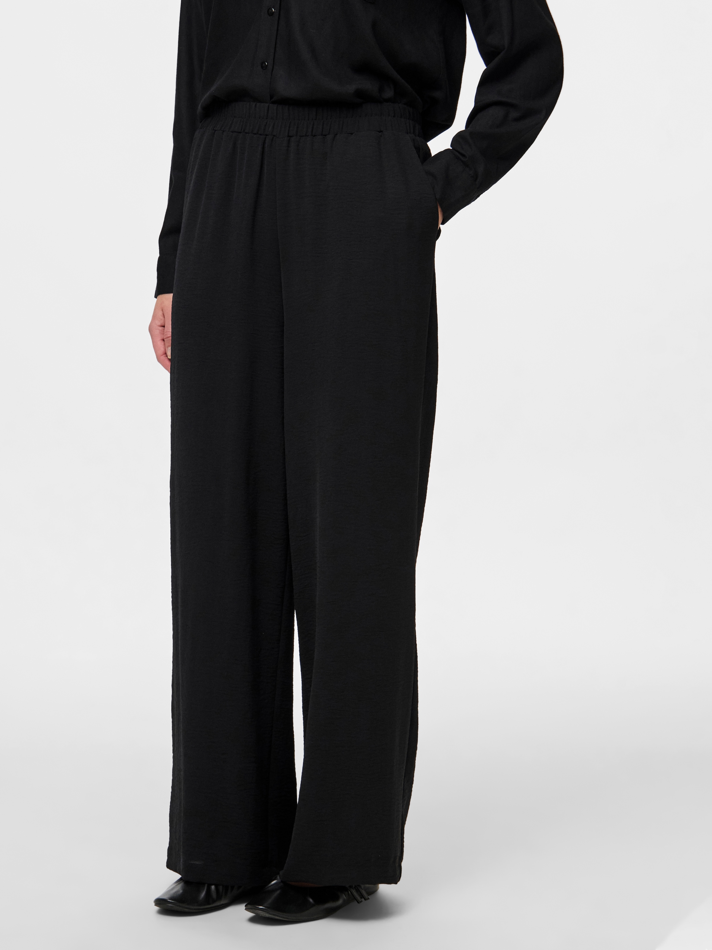 pieces Laisvos kelnės »PCTIFFANY HW WIDE PANT...