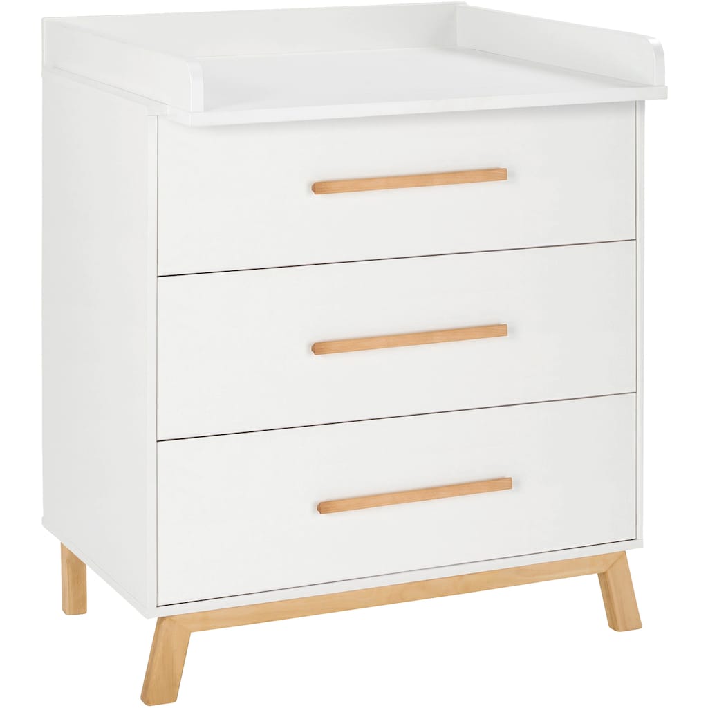 Schardt Babyzimmer-Komplettset »Sienna«, (Set, 3 St., Hausbett, Schrank, Wickelkommode)