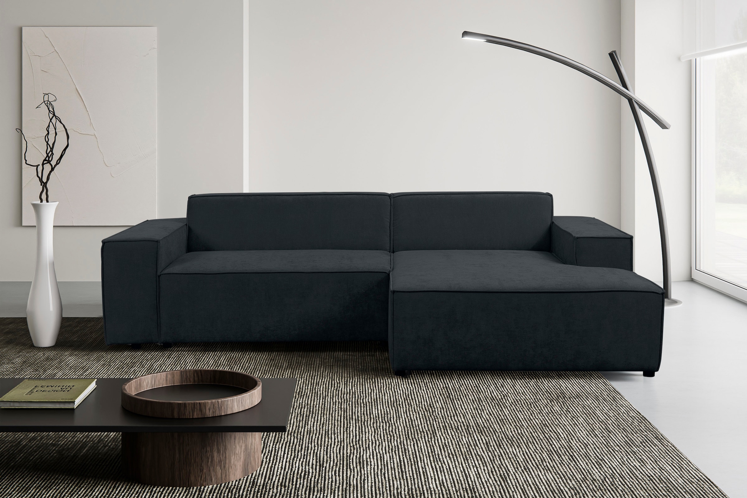 WERK2 Ecksofa "Trento, L-Form, Breite 268 cm" Trento – Sofa mit Eleganz, Ko günstig online kaufen