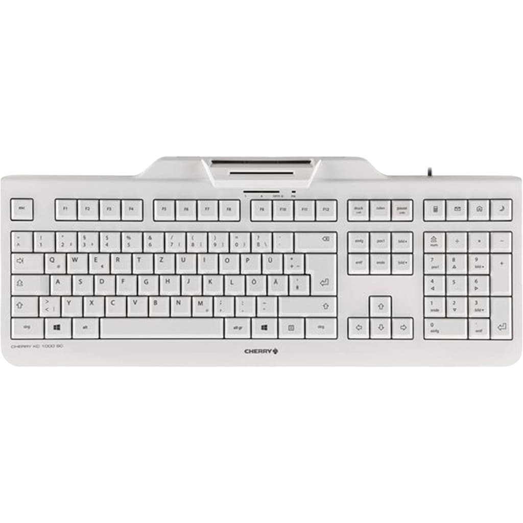 Cherry Tastatur »KC 1000 SC«, (Fn-Tasten-Ziffernblock)
