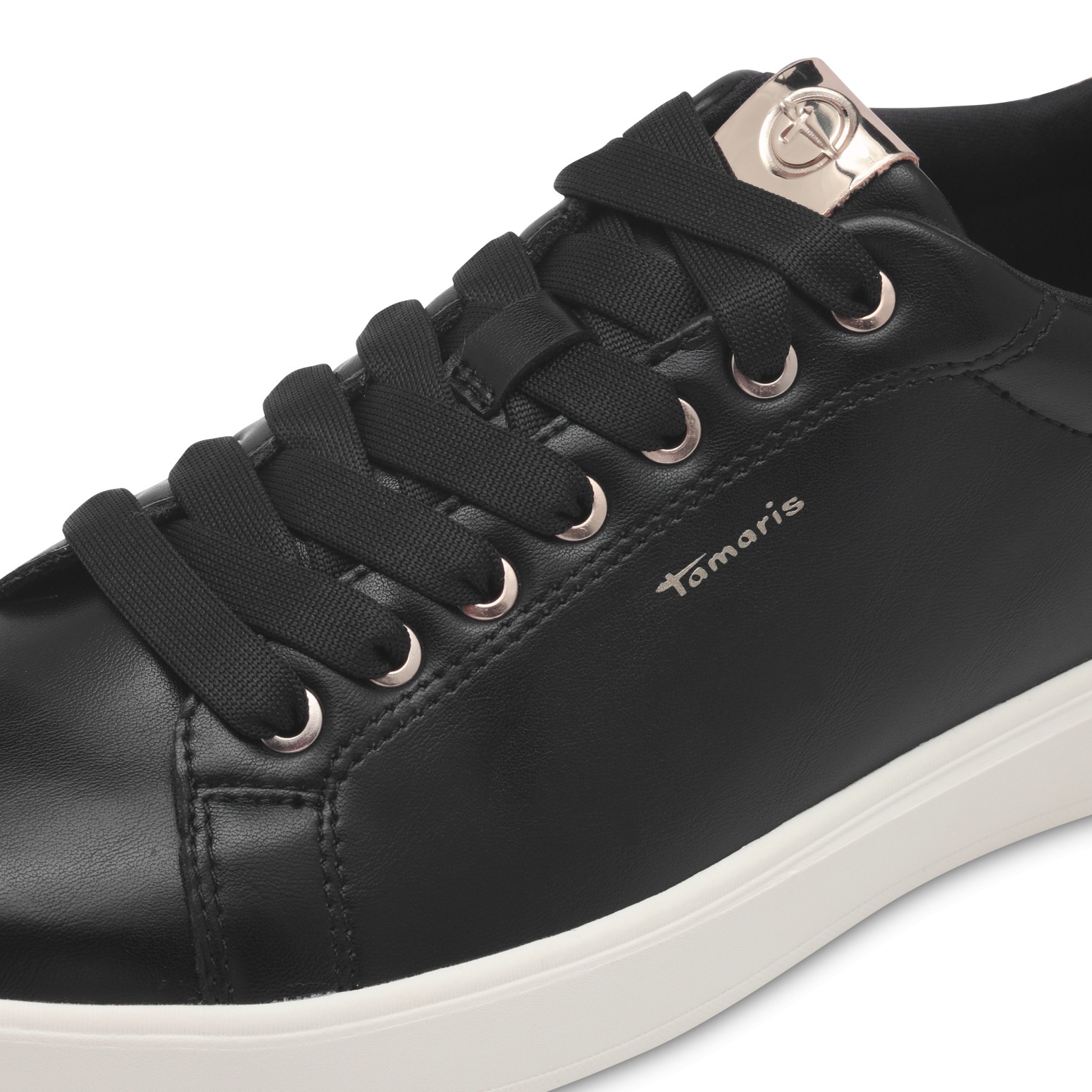Tamaris Plateausneaker, Freizeitschuh, Halbschuh, Schnürer in veganer Verarbeitung