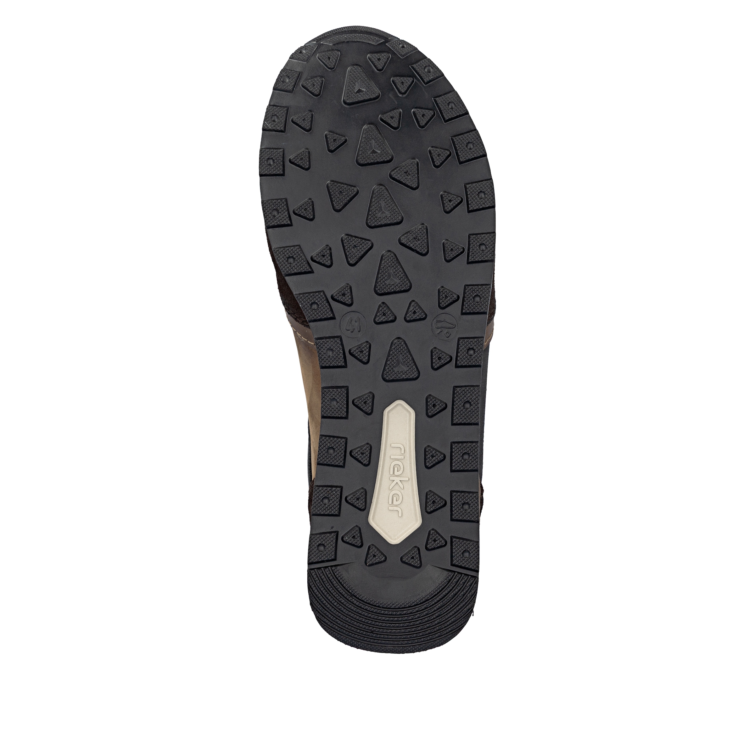Rieker Sneaker, Halbschuh, Schnürschuh, Freizeitsneaker mit weichem Schaftrand