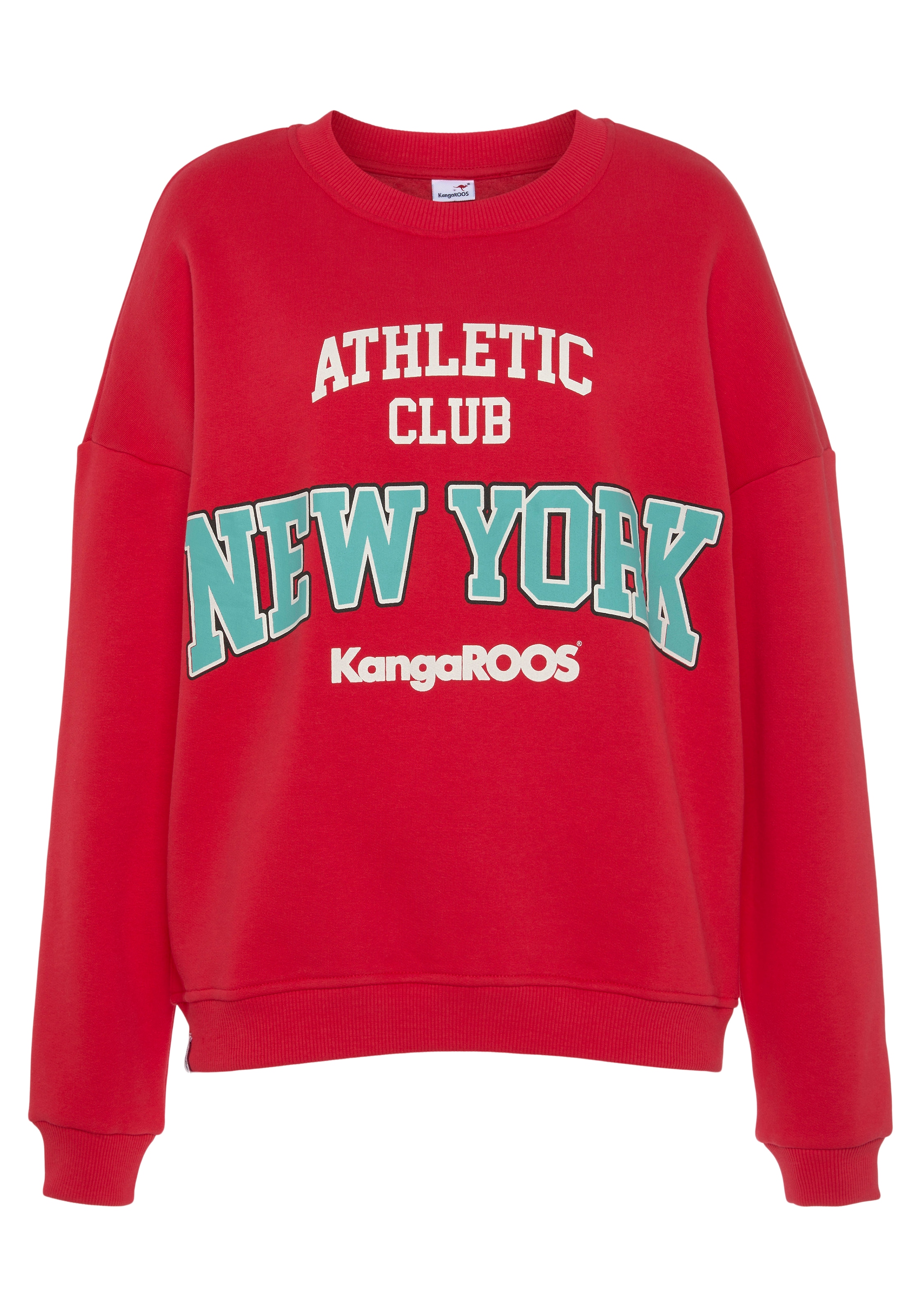 KangaROOS Sweatshirt, mit großem Logodruck im College-Style
