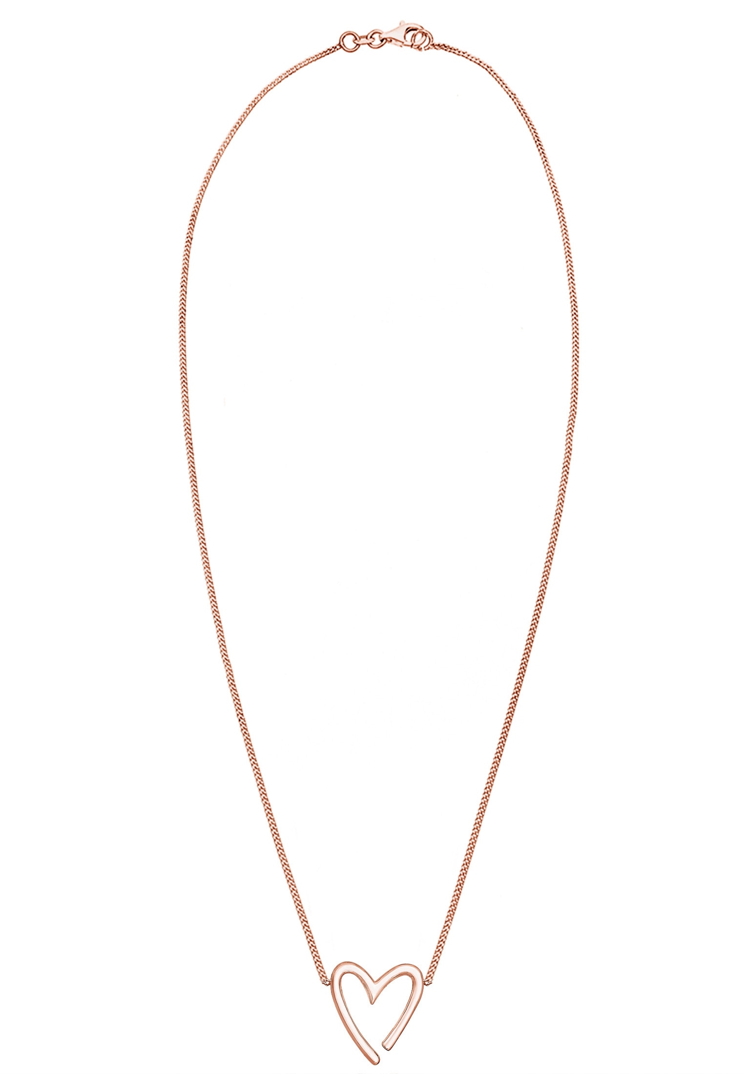 Elli Kette mit Anhänger »Anhänger Herz 925 Sterling Silber«