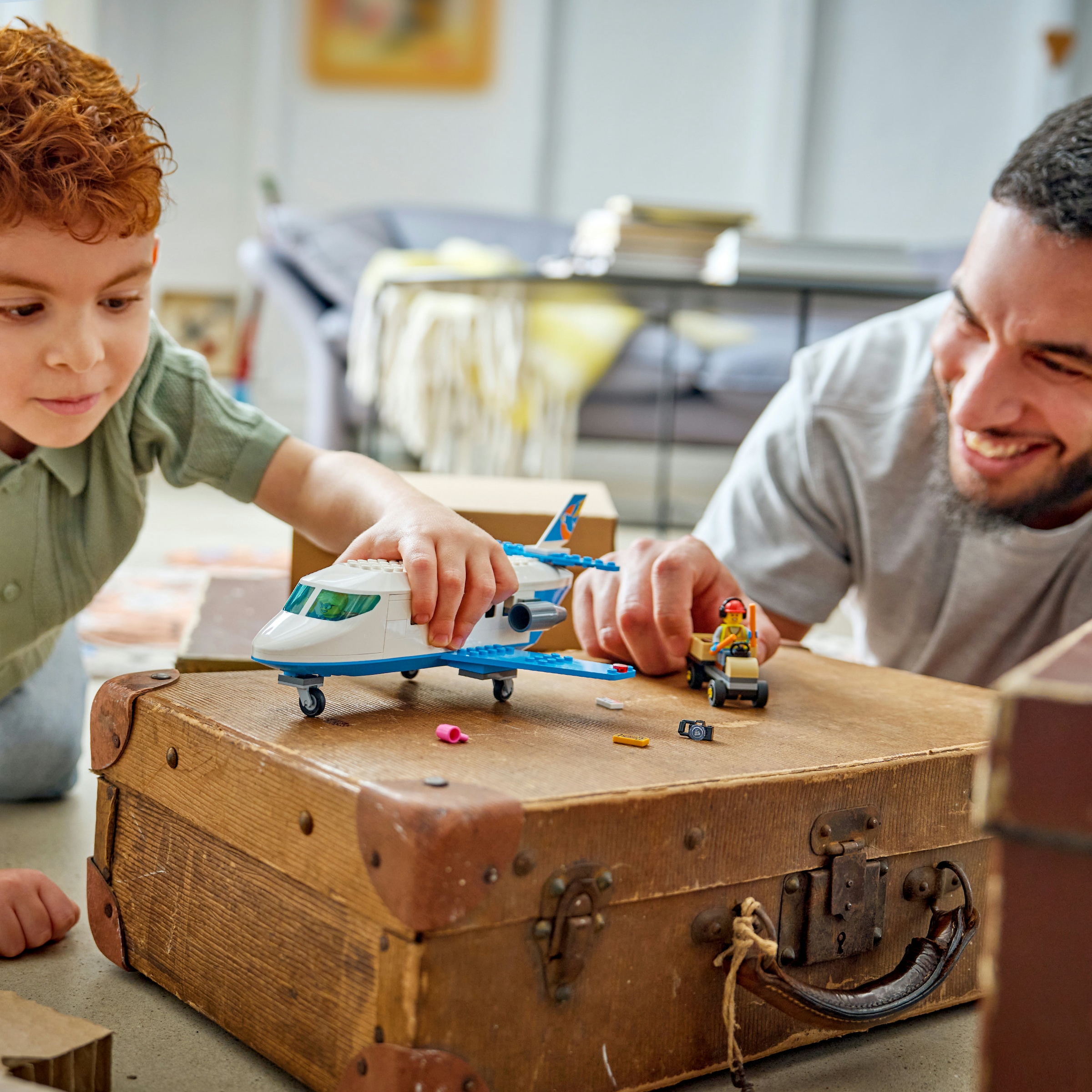 LEGO® Konstruktionsspielsteine »Passagierjet (60492), LEGO City« Made in Europe