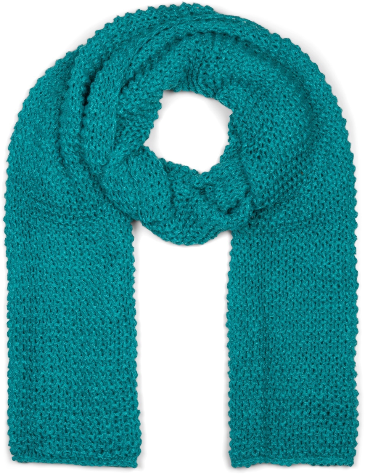 styleBREAKER Strickschal "Langer Strick Schal mit Wellen Strickmuster" 1 St günstig online kaufen