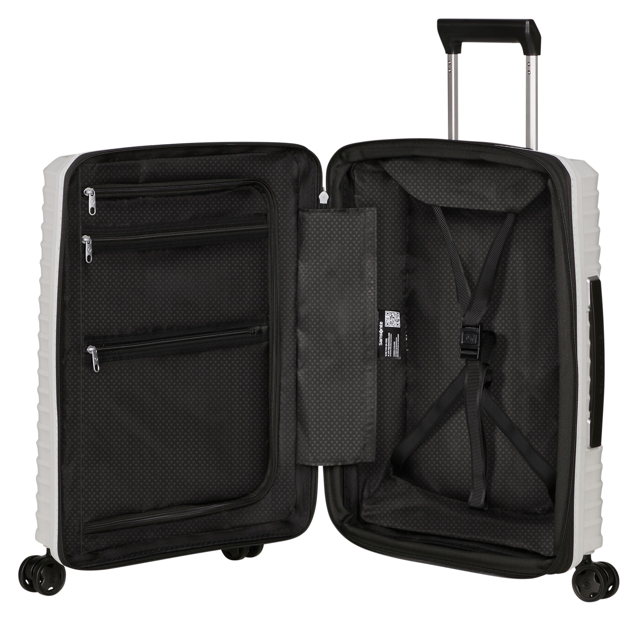 Samsonite Hartschalen-Trolley »UPSCAPE, verschiedene Größen und Farben« 39 l 4 Rollen mit Volumenerweiterung, mit Tragegriff oben und seitlich