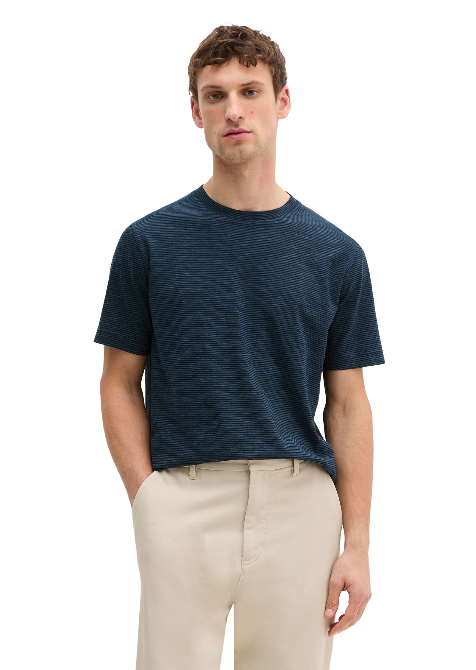 Marc OPolo T-Shirt "in softer Slub-Jersey-Qualität"