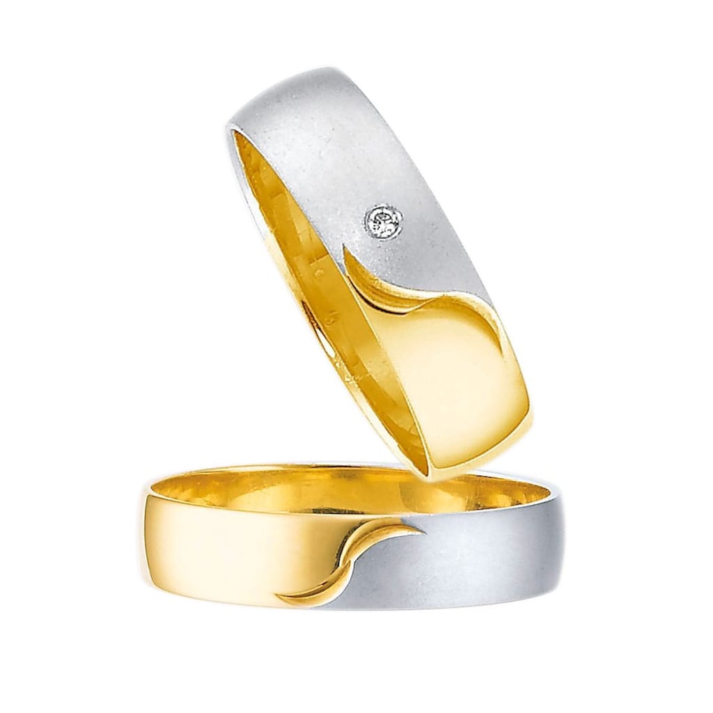 Firetti Trauring »Schmuck Geschenk Gold 375 Hochzeit Ehering Trauring "LIEBE"«