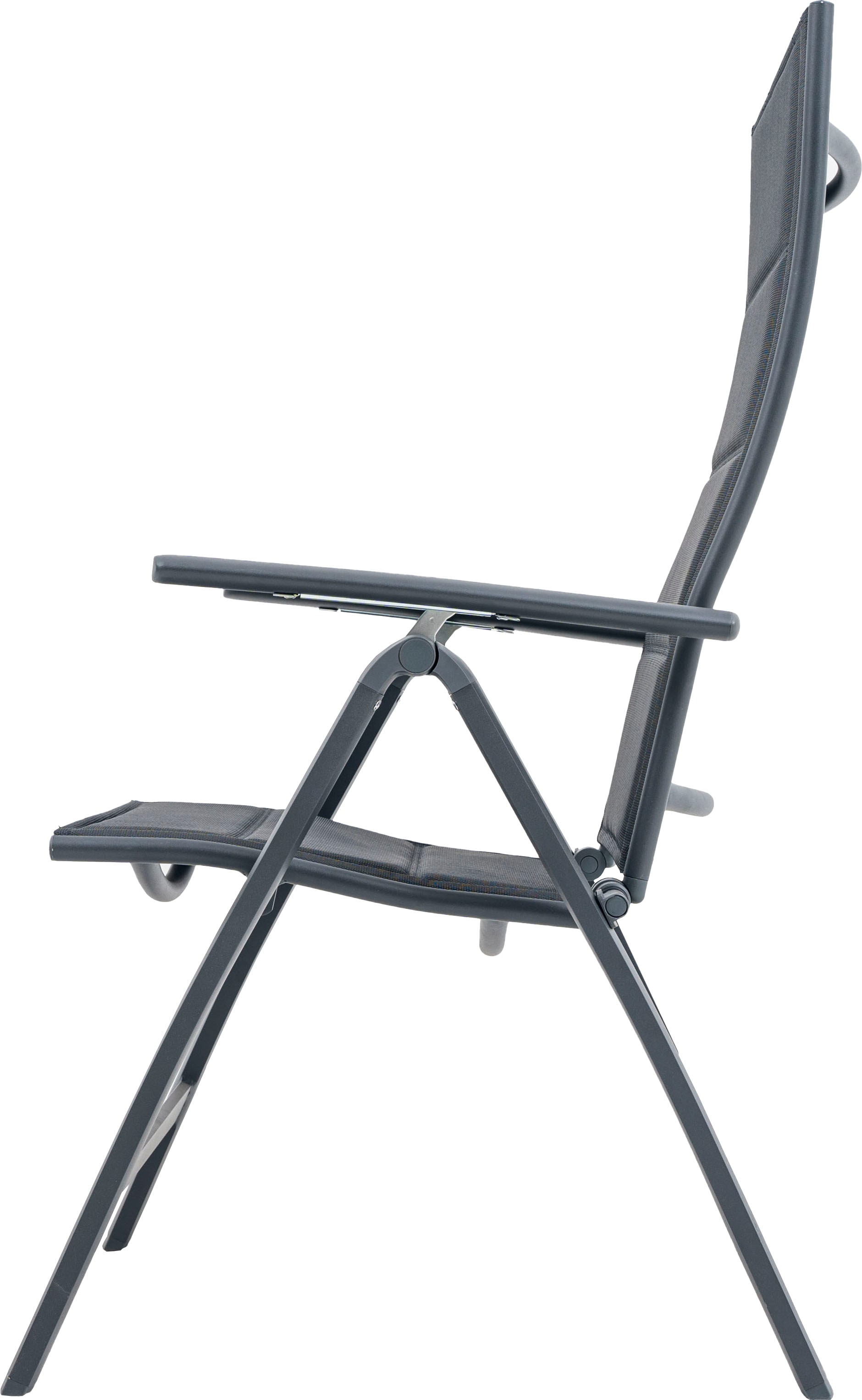 KONIFERA Garten-Essgruppe »»Carini««, (Set, 9 tlg., 8x Sessel, Tisch ausziehbar 90x184-224x75 cm), Aluminium/ Textilgewebe