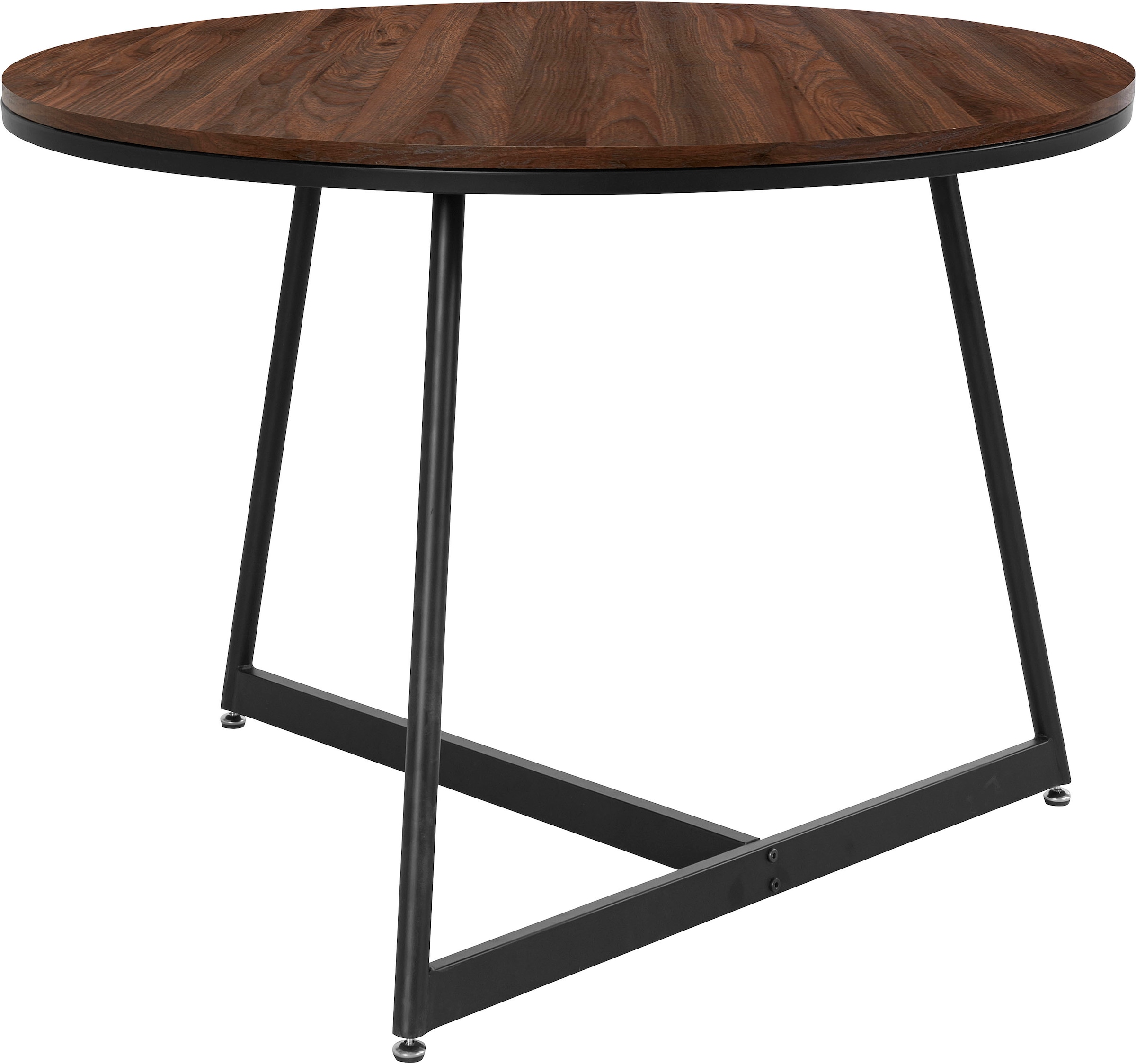 andas Esstisch »Adak«, (1 St.), mit Tischplatte in Walnußoptik mit fühlbare Struktur, Höhe 78 cm