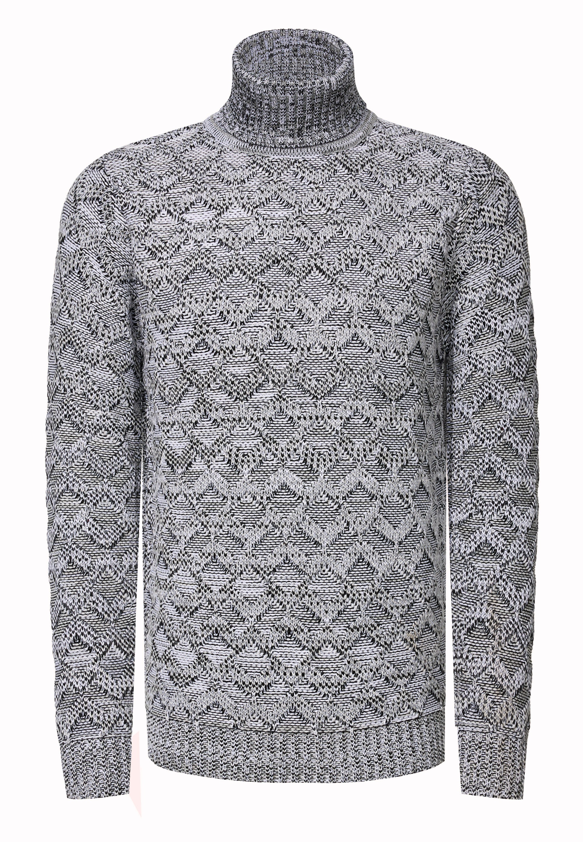 Thumbnail - Rusty Neal Strickpullover mit angesagtem Karo-Design