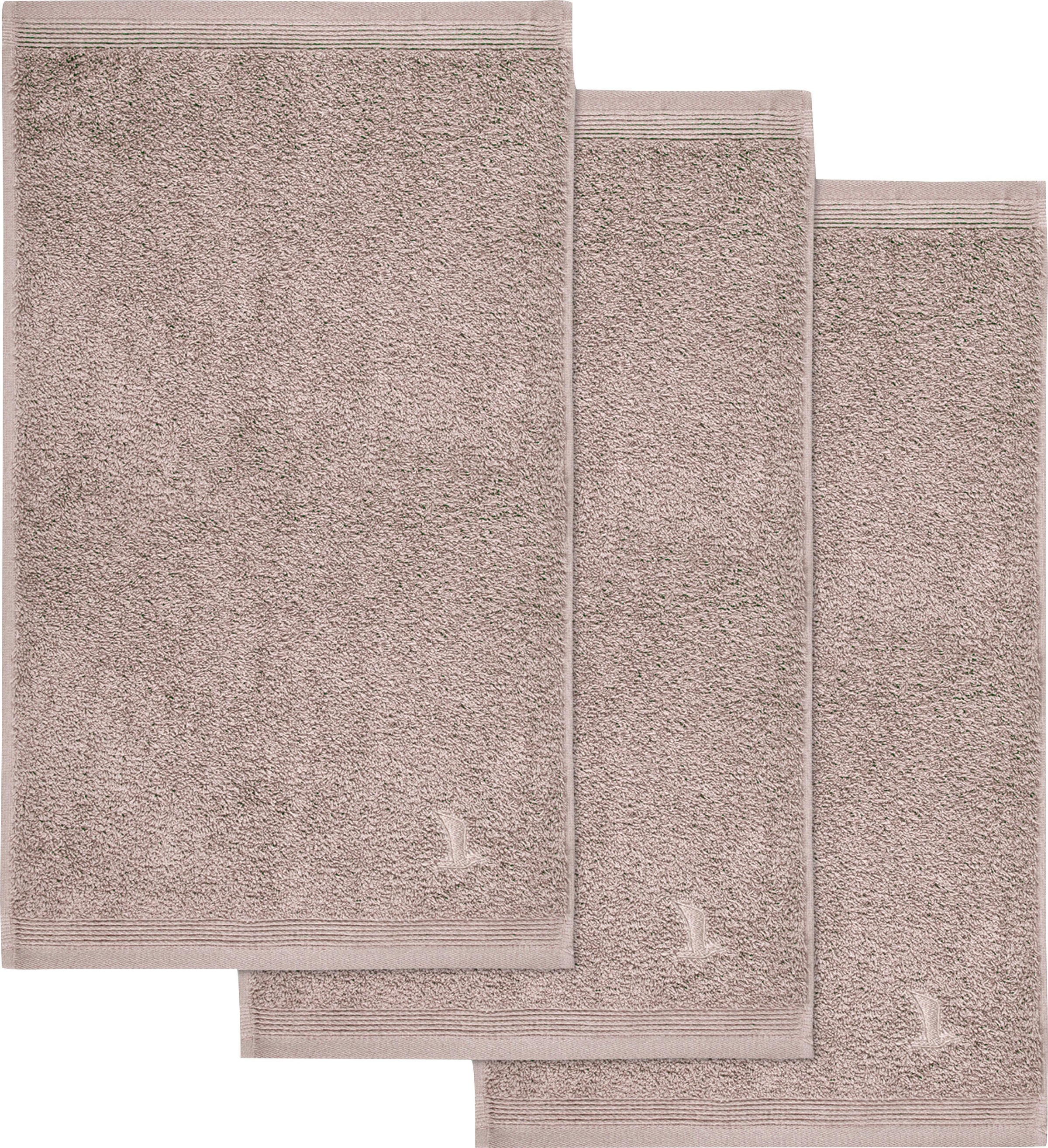 Möve Gästehandtücher "Superwuschel" Gästehandtücher Set mit Bordüre, 100% P günstig online kaufen