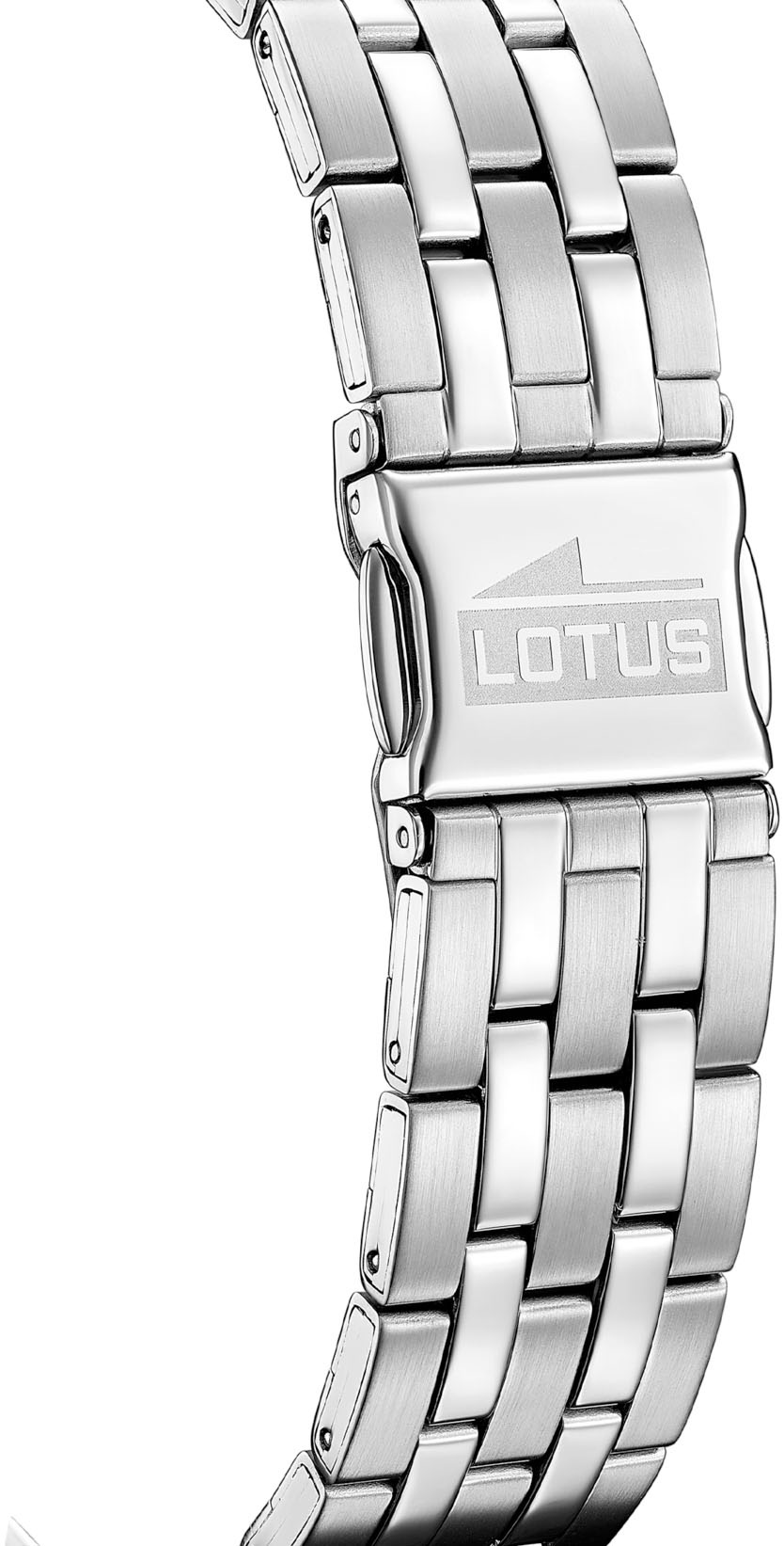 Lotus Quarzuhr »Square«, Armbanduhr, Herrenuhr, Edelstahlarmband, analog