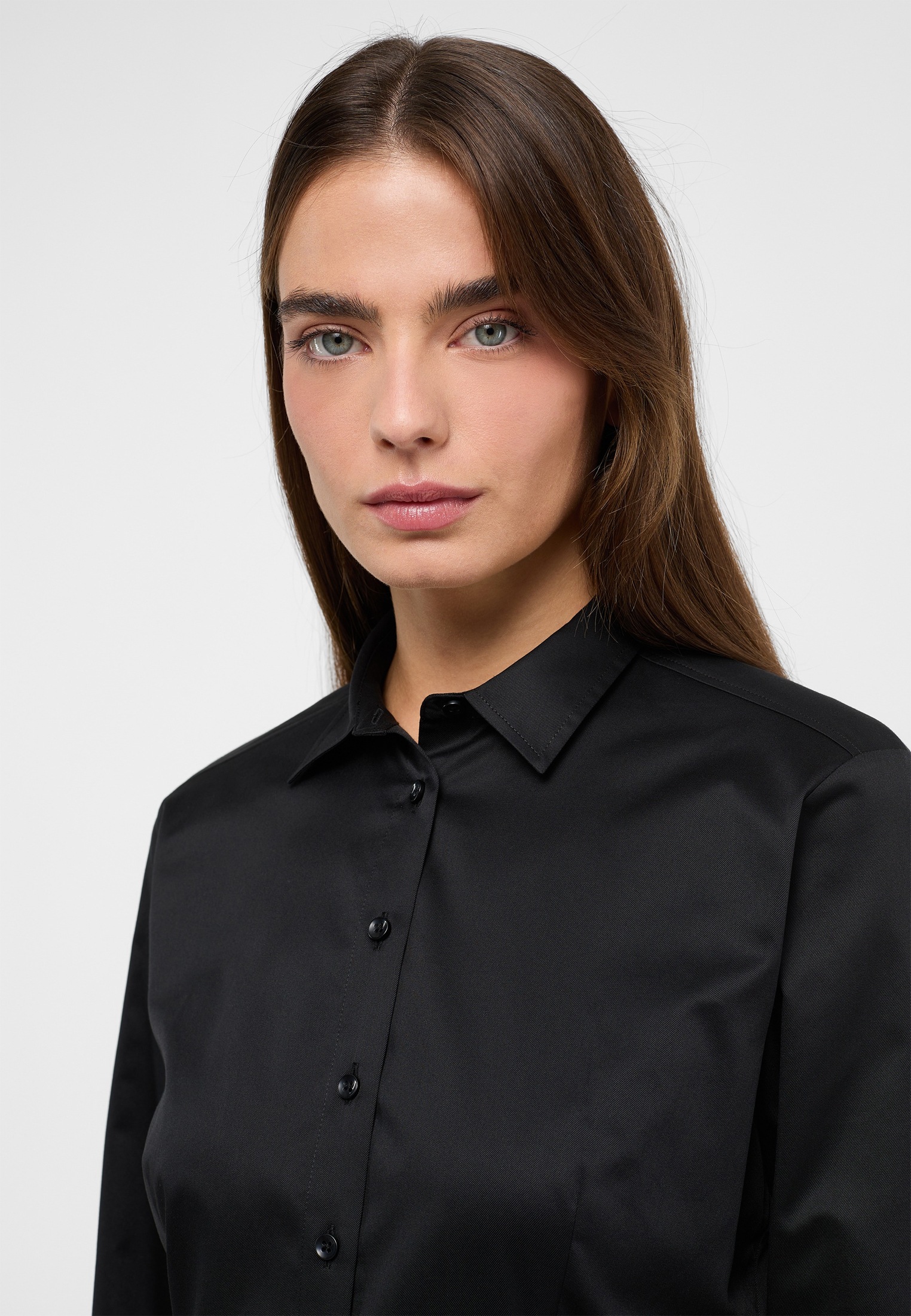 Eterna Hemdbluse »FITTED«, EASY IRON (bügelleicht)