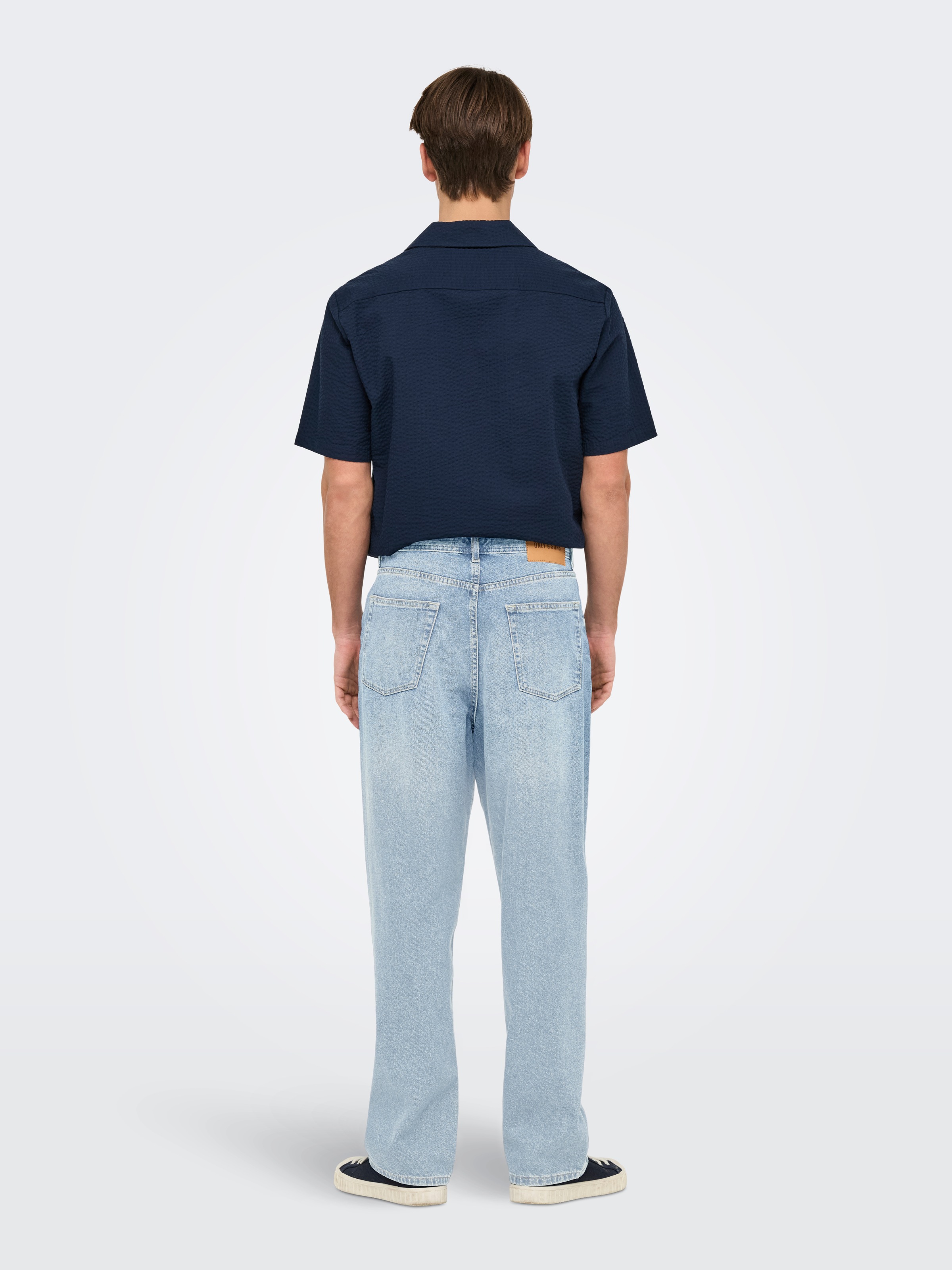 ONLY & SONS Loose-fit-Jeans »ONSFADE LOOSE BOX TAI DNM MU OTL«