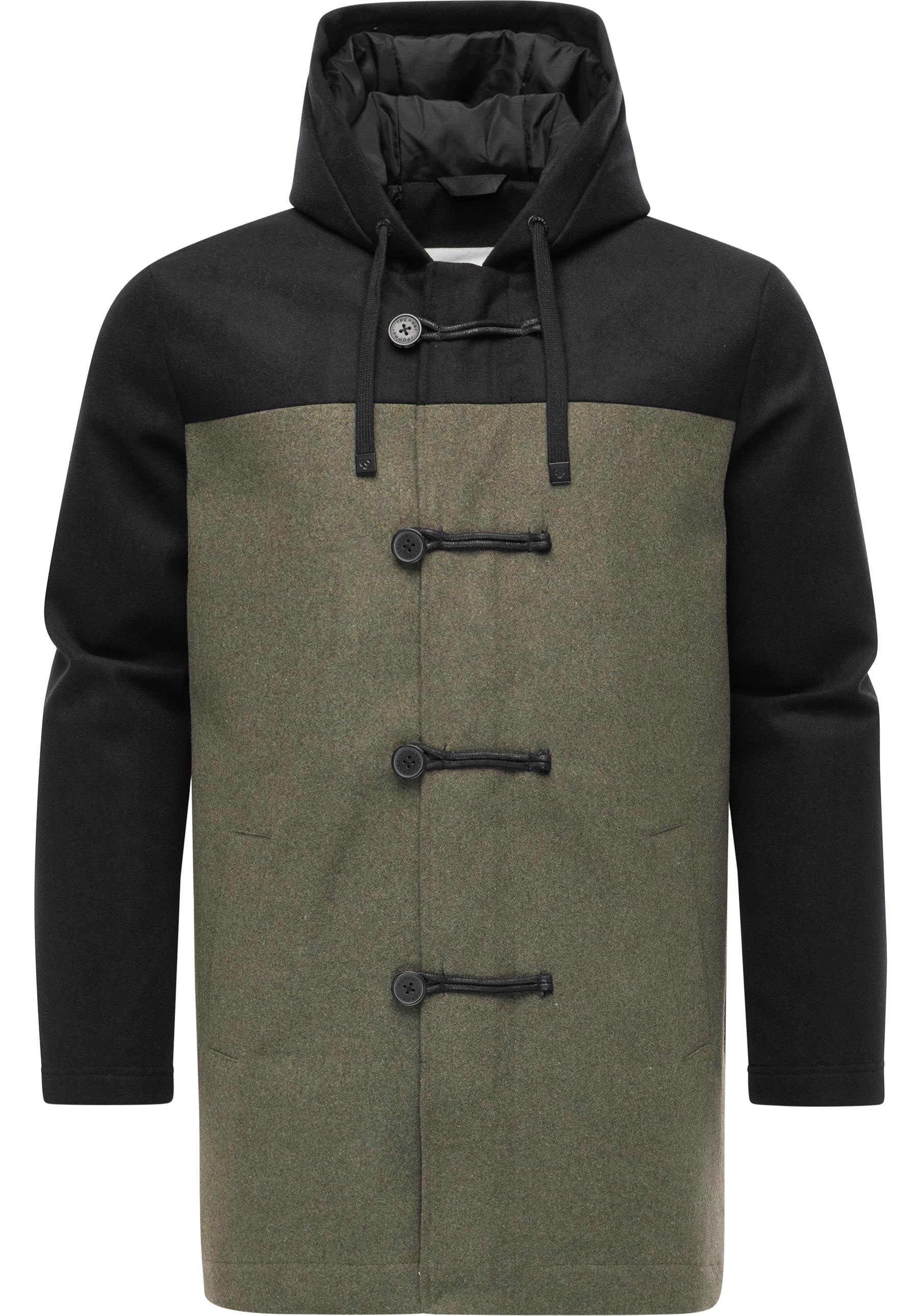 Ragwear Dufflecoat "Dorvan YOUMODO" Funktionaler Herren Fleece-Mantel günstig online kaufen