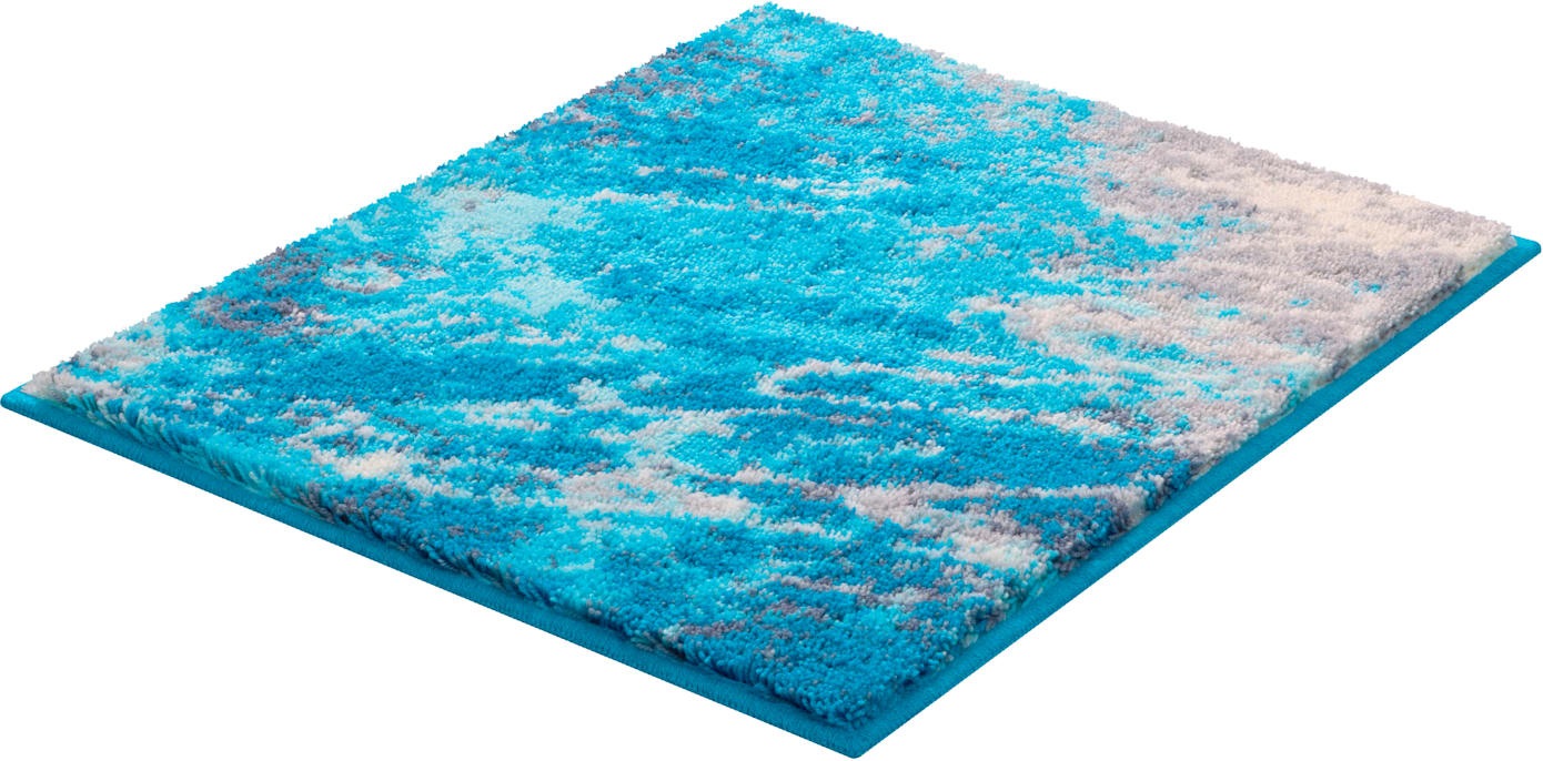 Badematte GRUND, blau, Badematten