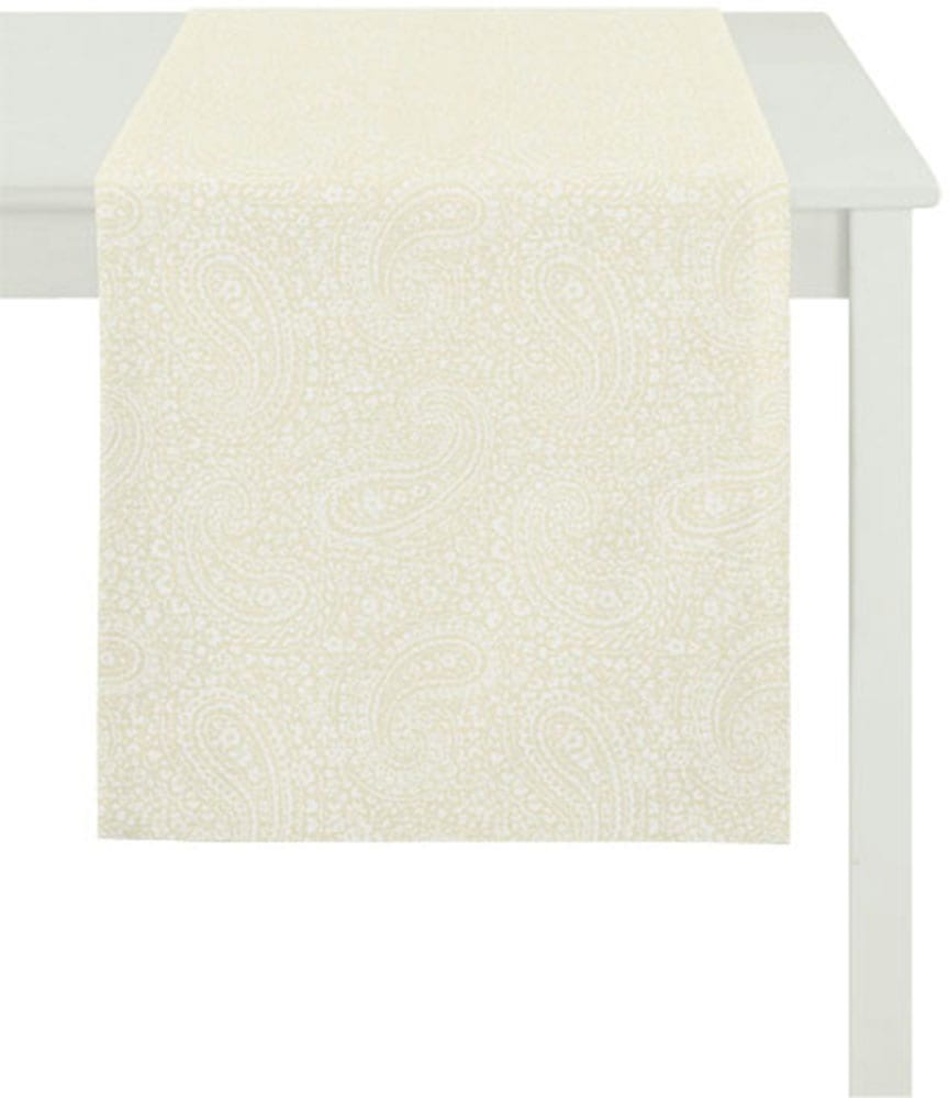 APELT Tischläufer "7907, Uni Paisley, Jacquard" mit zartem Paisleymuster günstig online kaufen