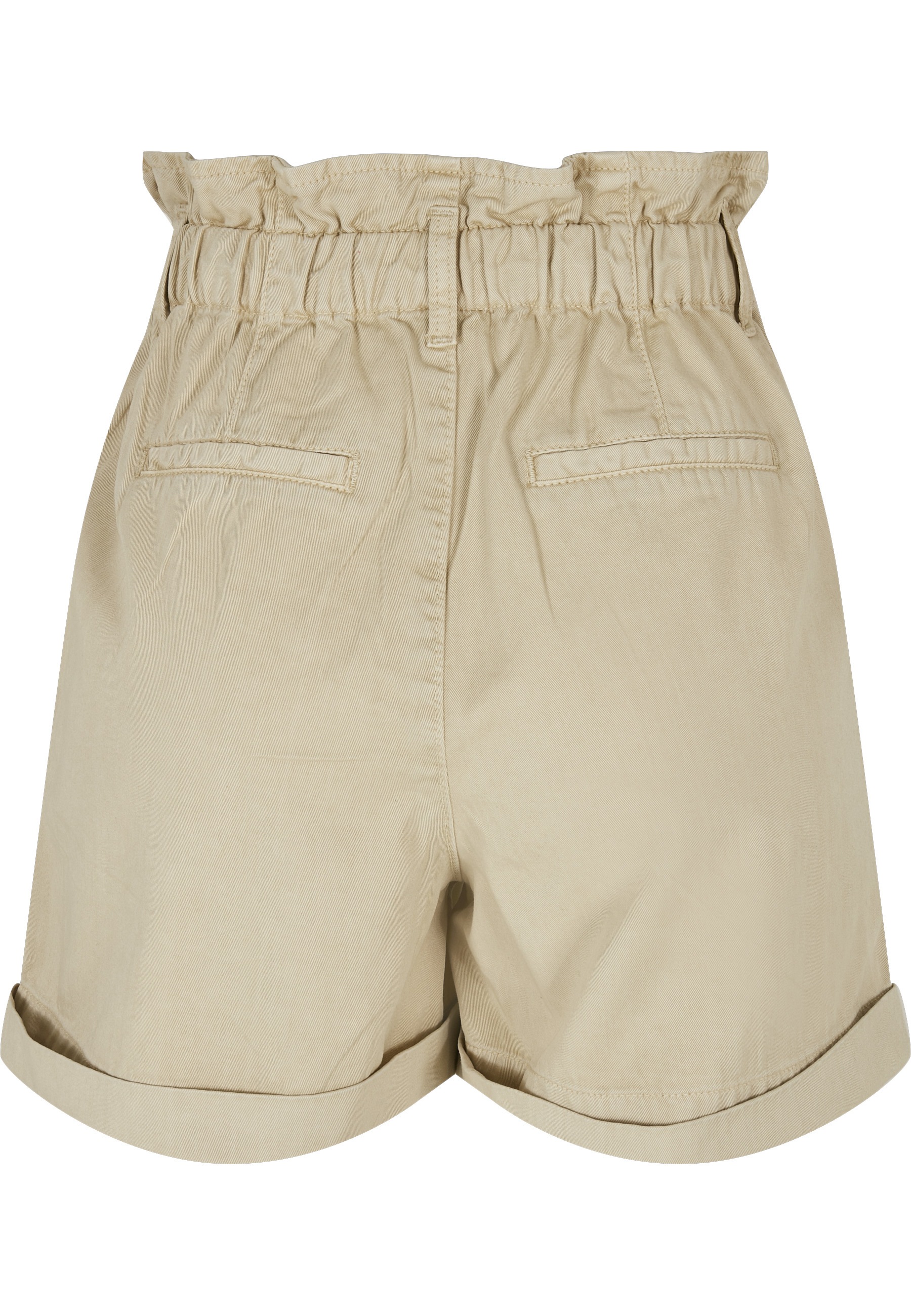 URBAN CLASSICS Stoffhose "Urban Classics Damen Ladies Paperbag Shorts" günstig online kaufen