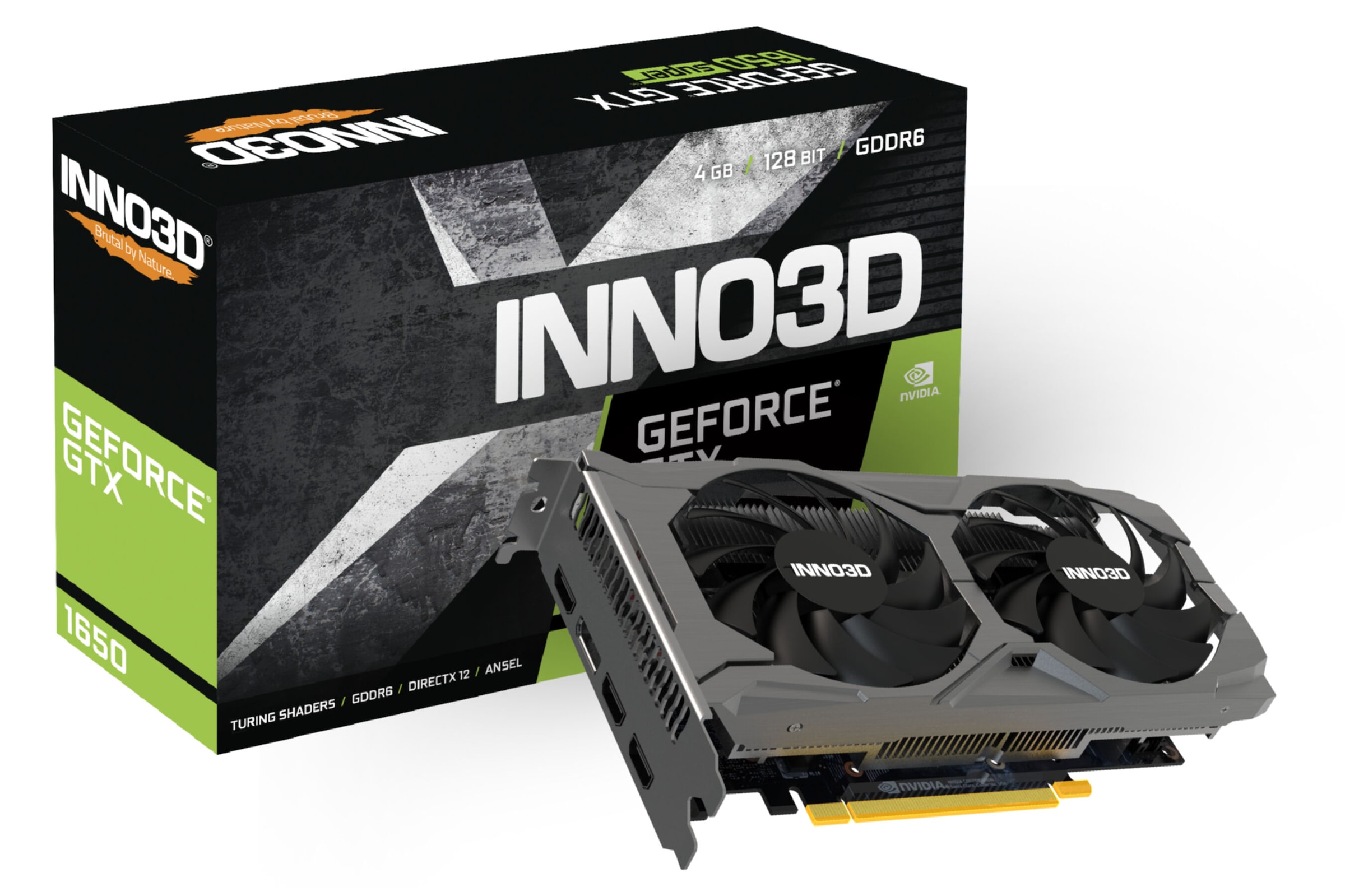 Inno3D Grafikkarte »GeForce GTX 1650 Twin X2 OC V3«