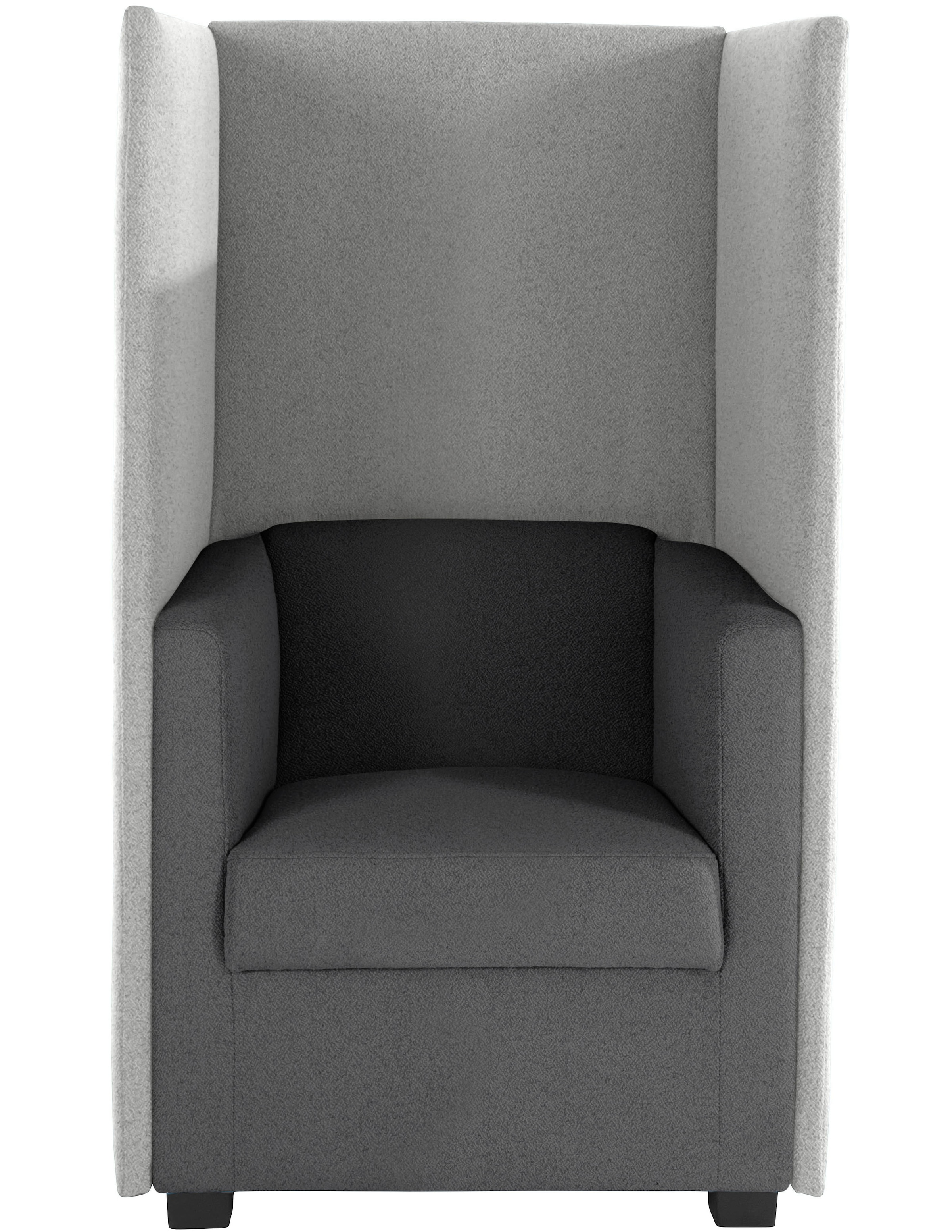 DOMO collection Sessel "Kea", mit praktischem Sichtschutz, Breite 80 cm