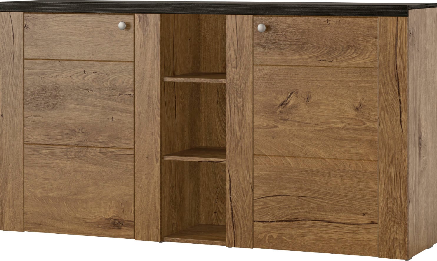 Home affaire Sideboard "Larona, zeitlose Kommode mit 2 Türen, Türkommode, B günstig online kaufen