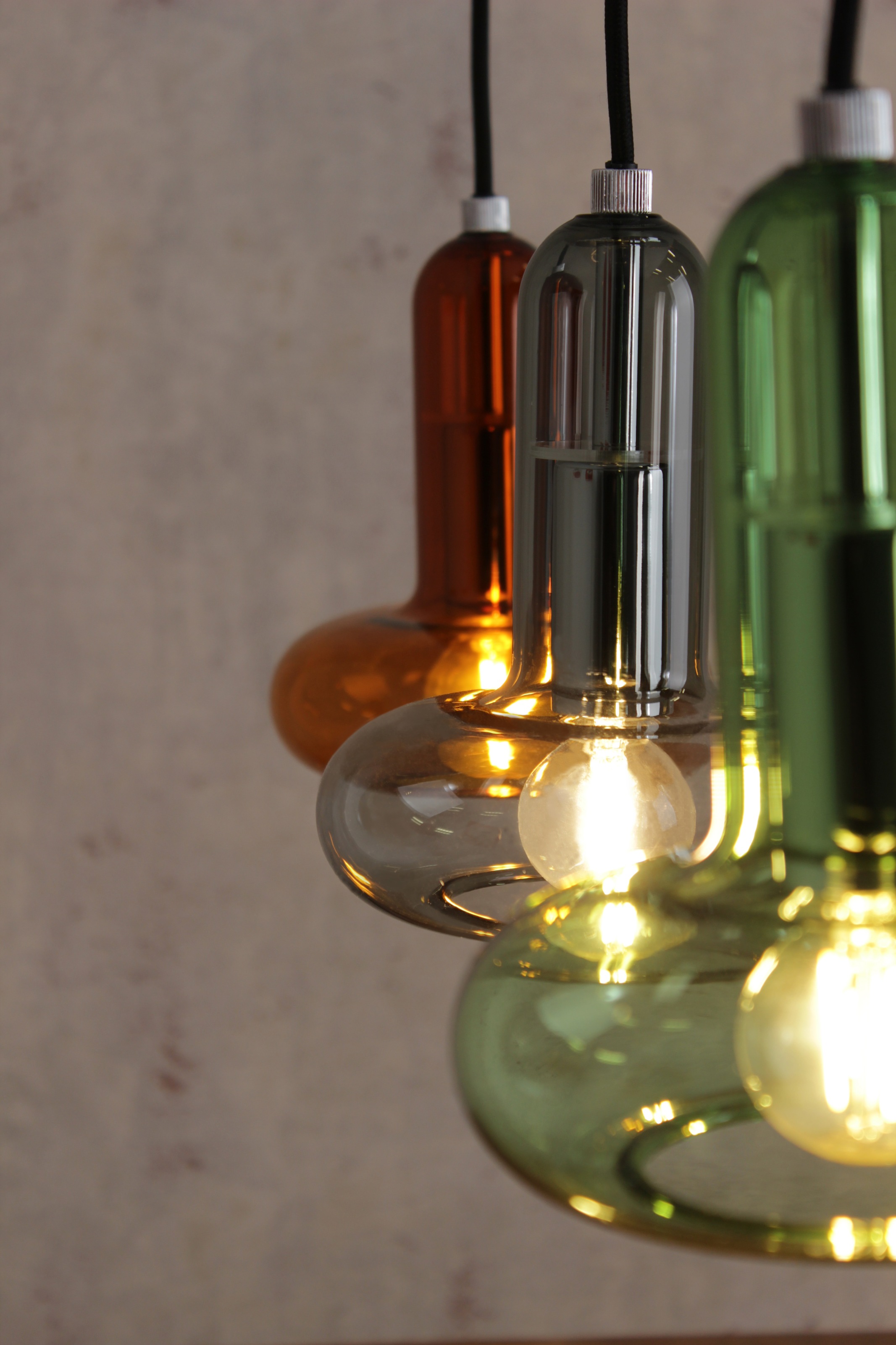 ECO-LIGHT Pendelleuchte »Perseus«, 3 flammig, Leuchtmittel E14 | ohne Leuchtmittel