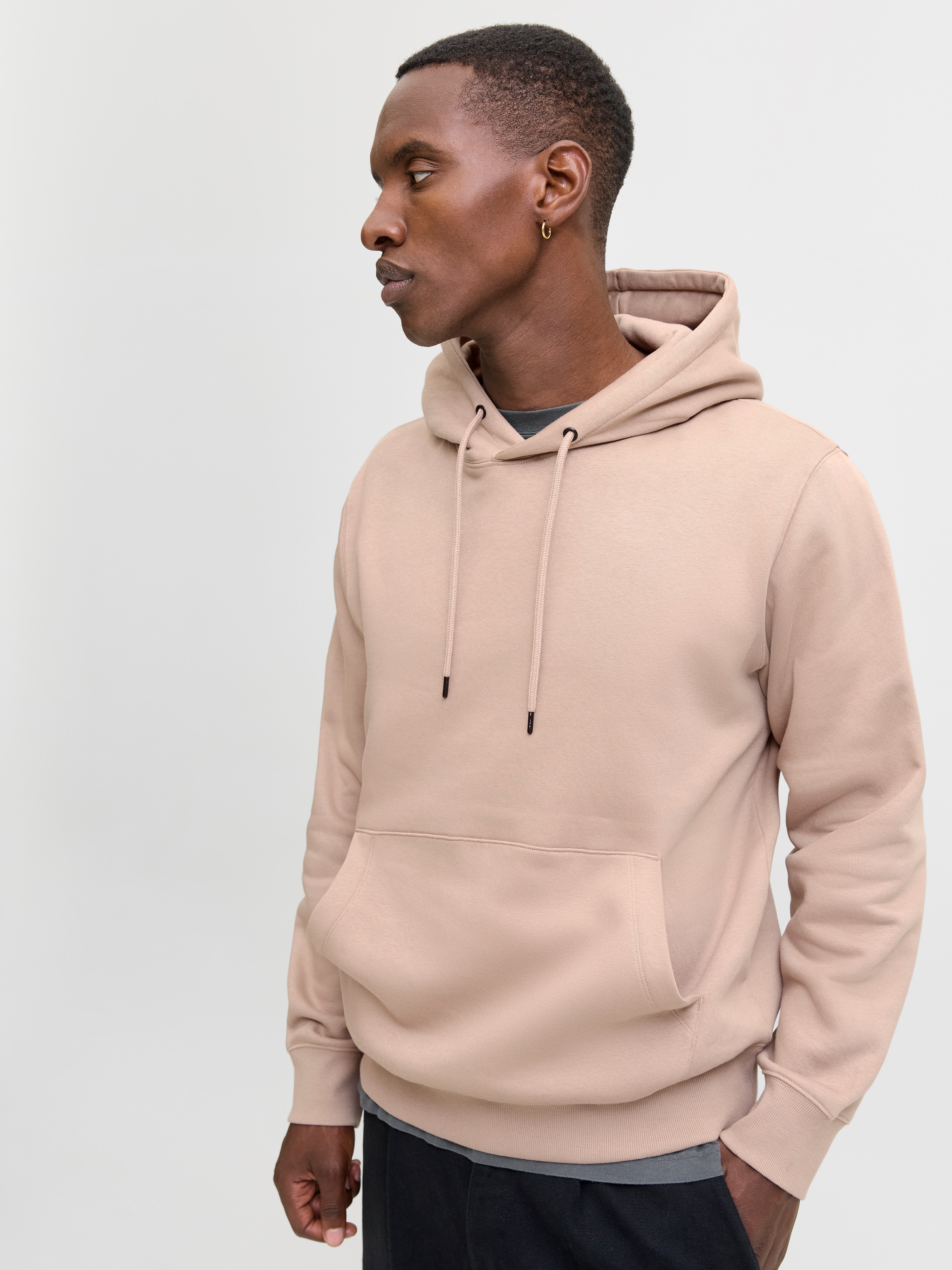 Thumbnail - Jack & Jones Kapuzensweatshirt "JJESTAR BASIC SWEAT HOOD NOOS" mit Rippbündchen
