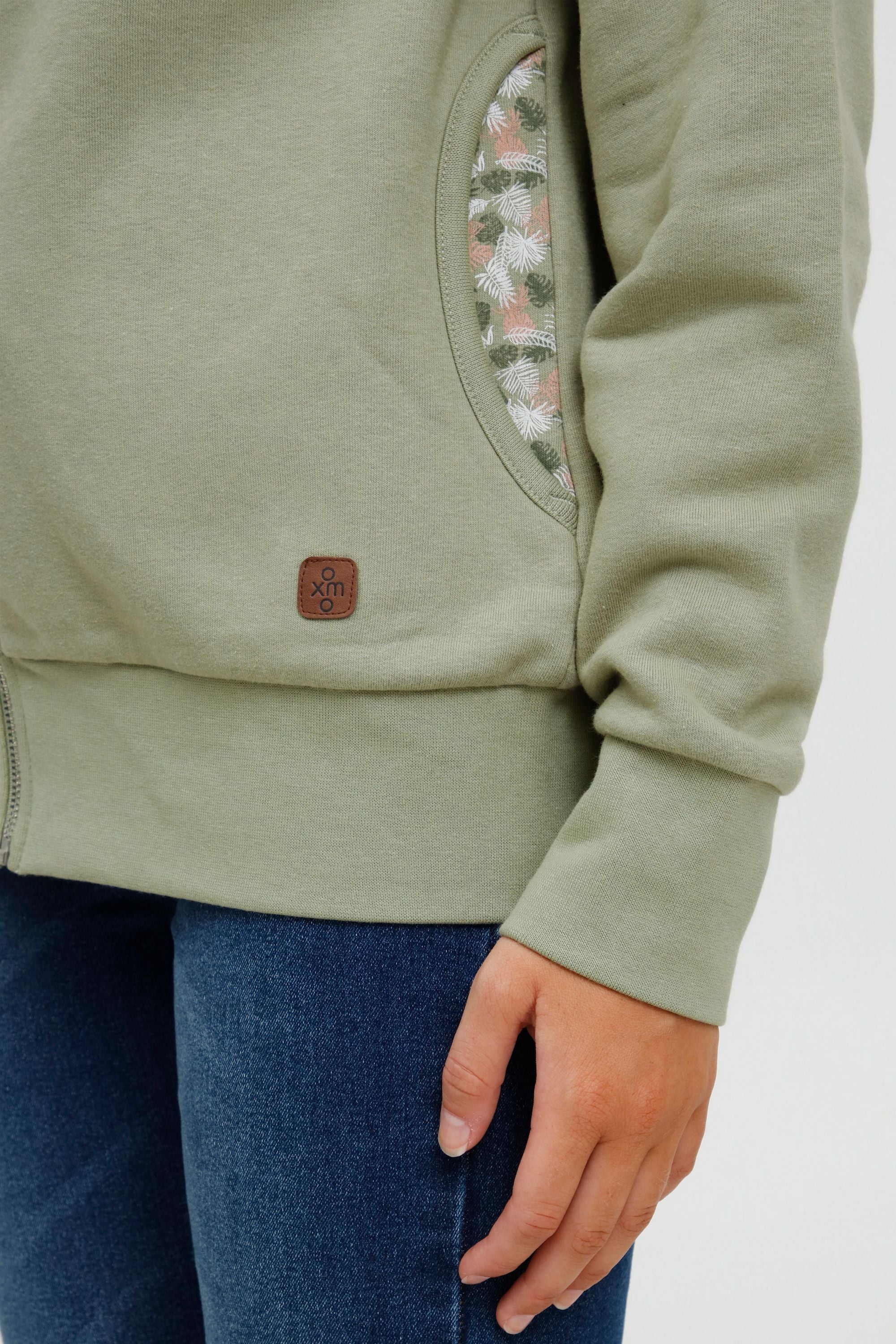OXMO Kapuzensweatjacke »Kapuzensweatjacke OXUlla«