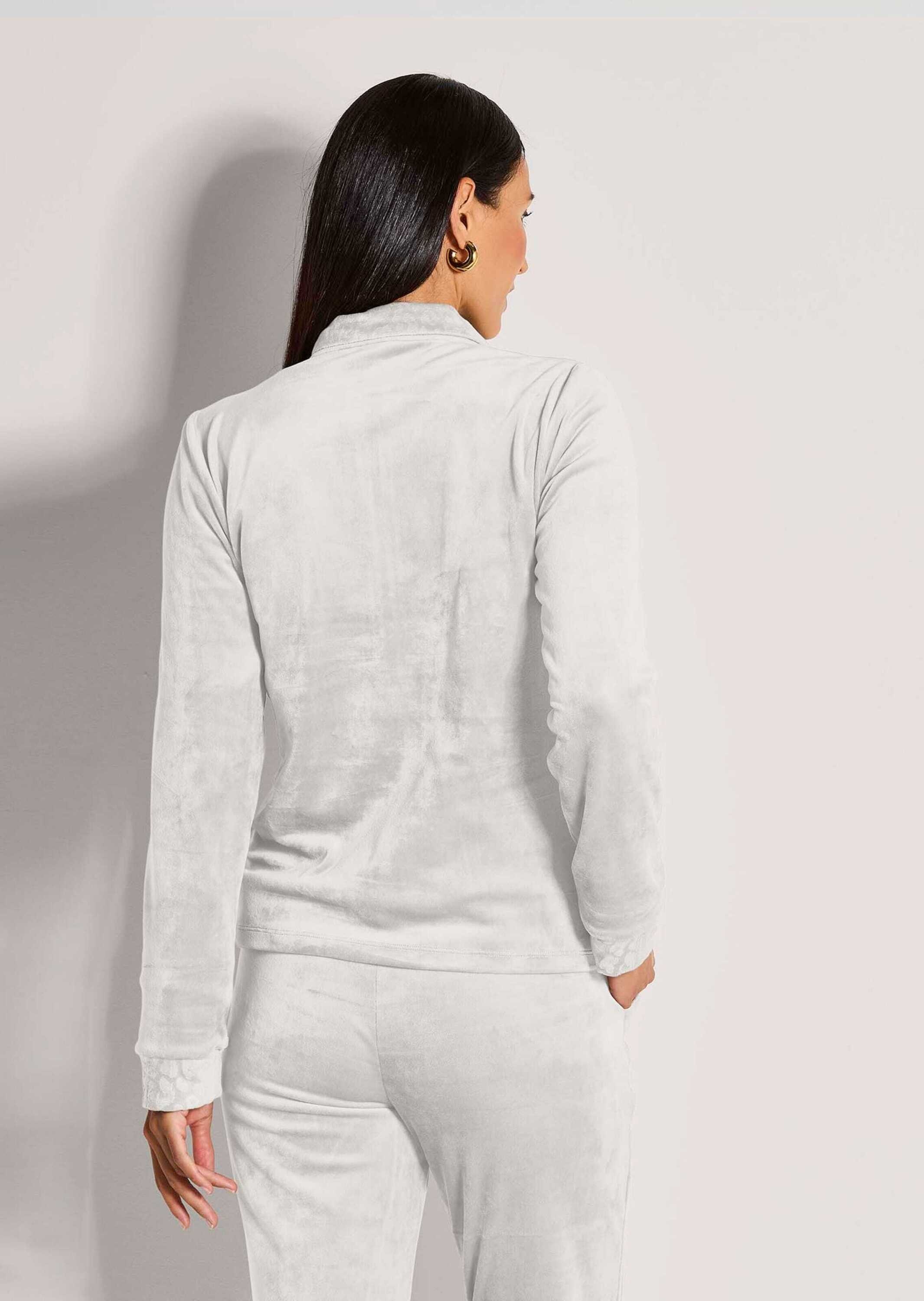 MADELEINE Kurzjacke »Sweatjacke Flauschige Nickijacke mit Reißverschluss«