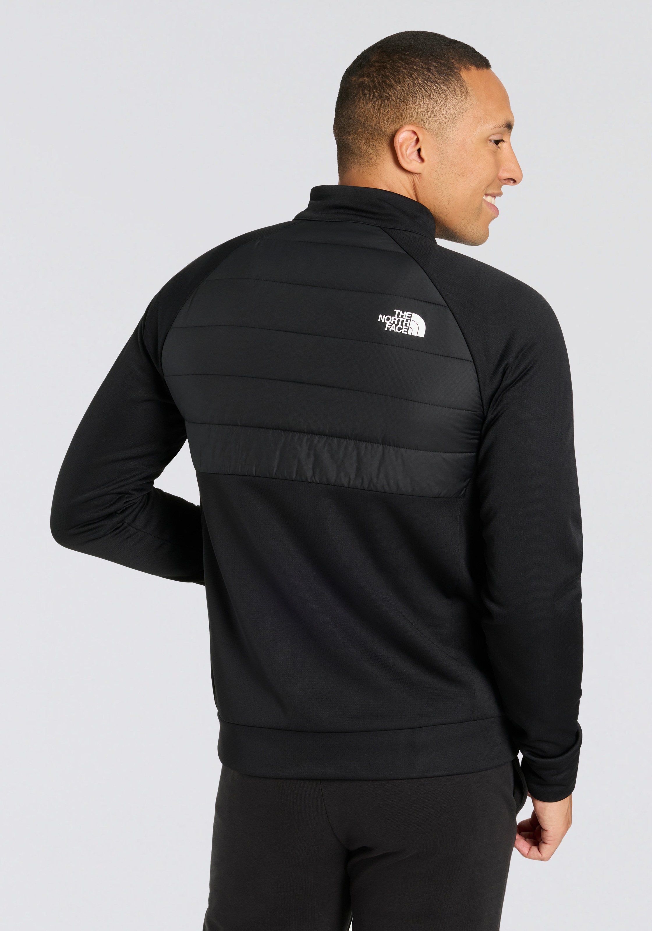 The North Face Fleecejacke »M REAXION 2.0 FLEECE HYBRID FULL ZIP JAC«, (1 St.)